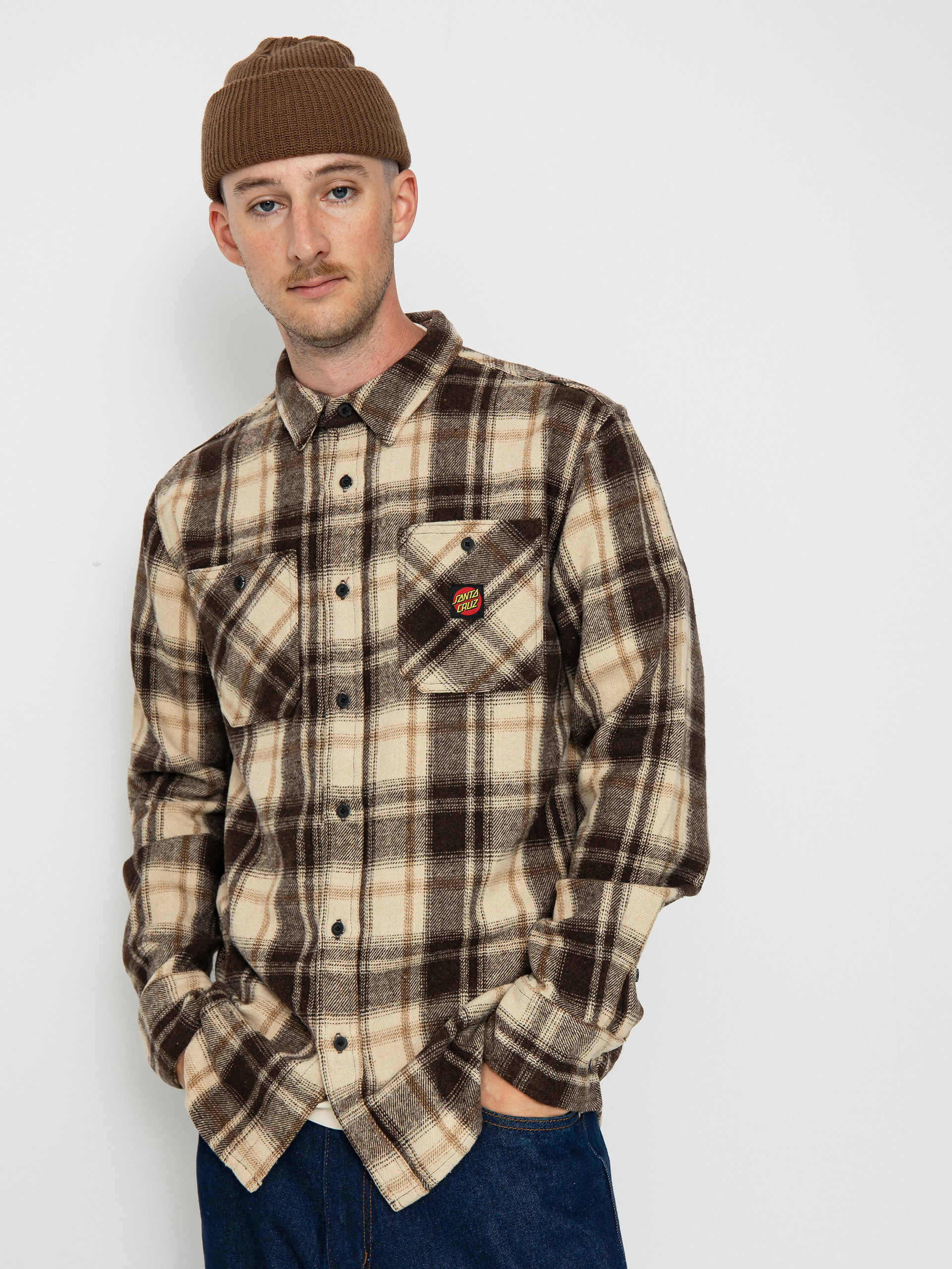 Сорочка Santa Cruz Apex (brown check)