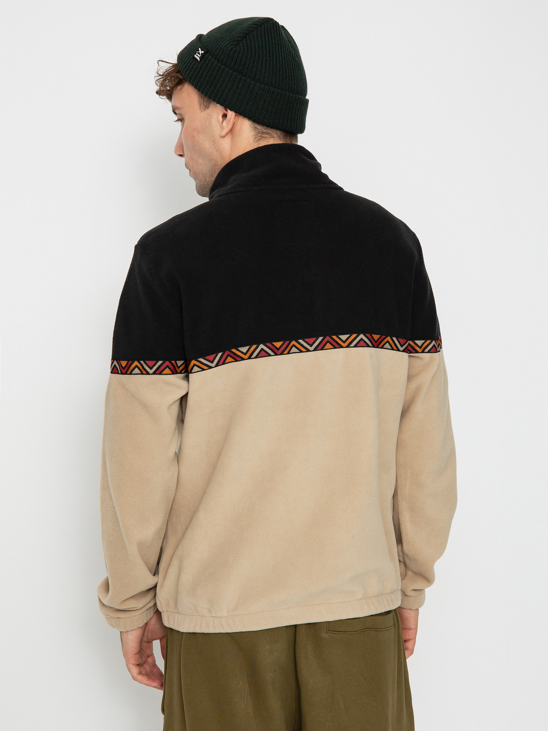 Чоловічий Флісовий светр Iriedaily Monte Noe (khaki)