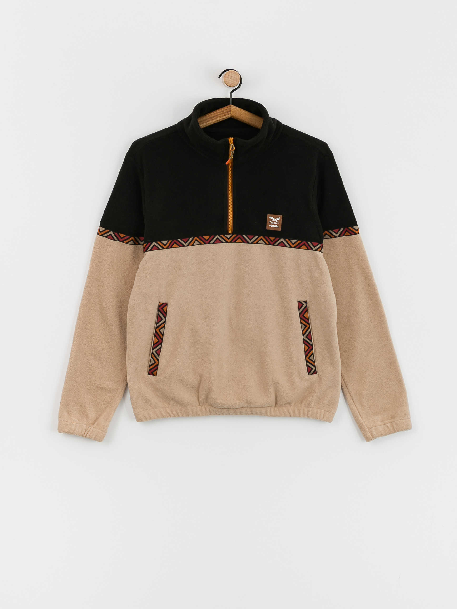 Чоловічий Флісовий светр Iriedaily Monte Noe (khaki)