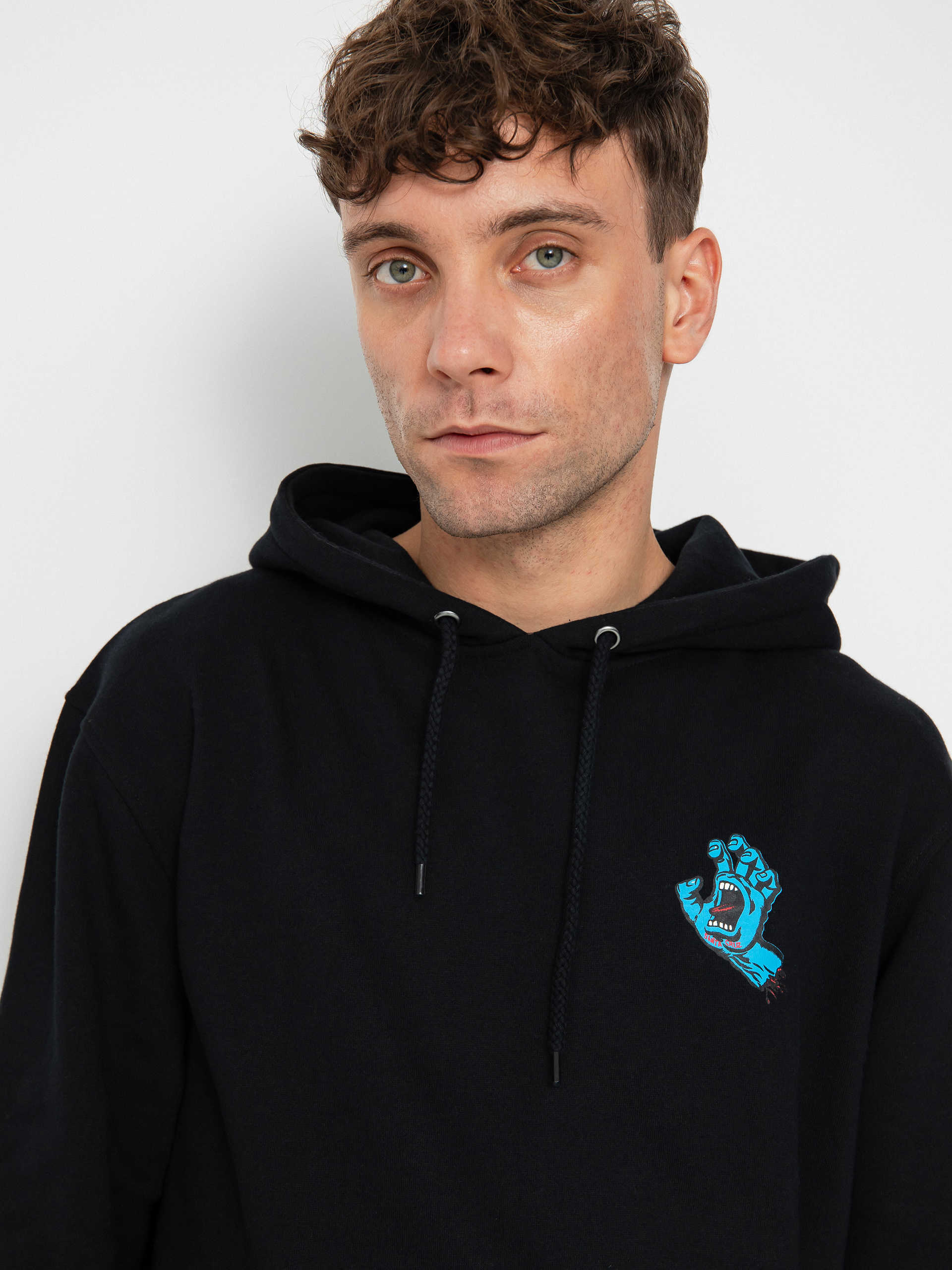 Худі Santa Cruz Screaming Hand Chest HD (black)