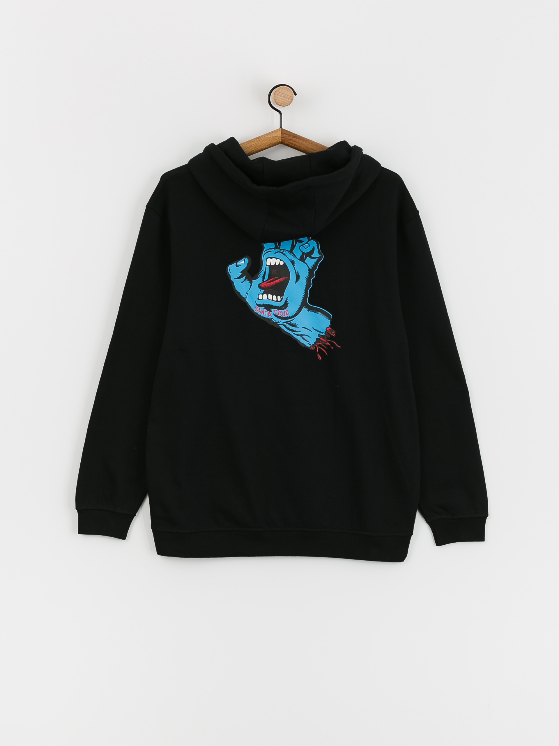 Худі Santa Cruz Screaming Hand Chest HD (black)