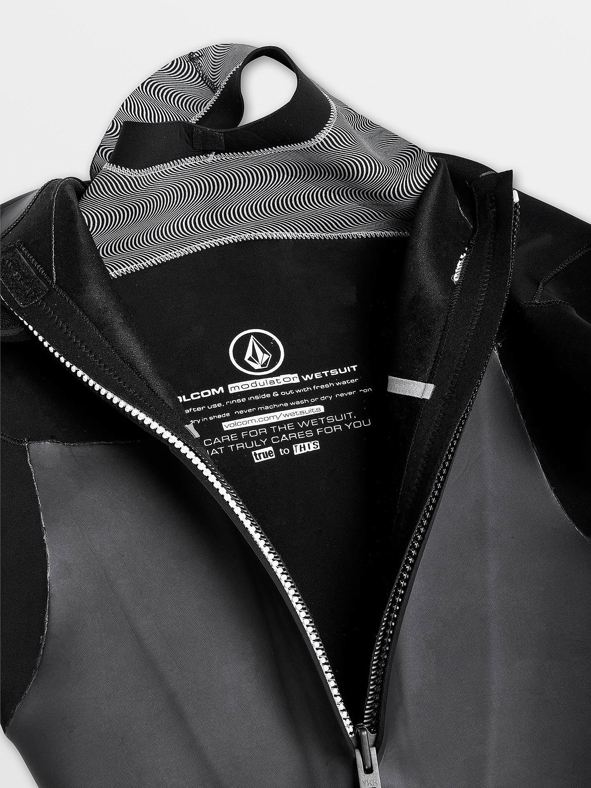 М‘ячі Volcom Pianka Modulator 3/2Mm Long Sleeve Back Zip Fullsuit (black)