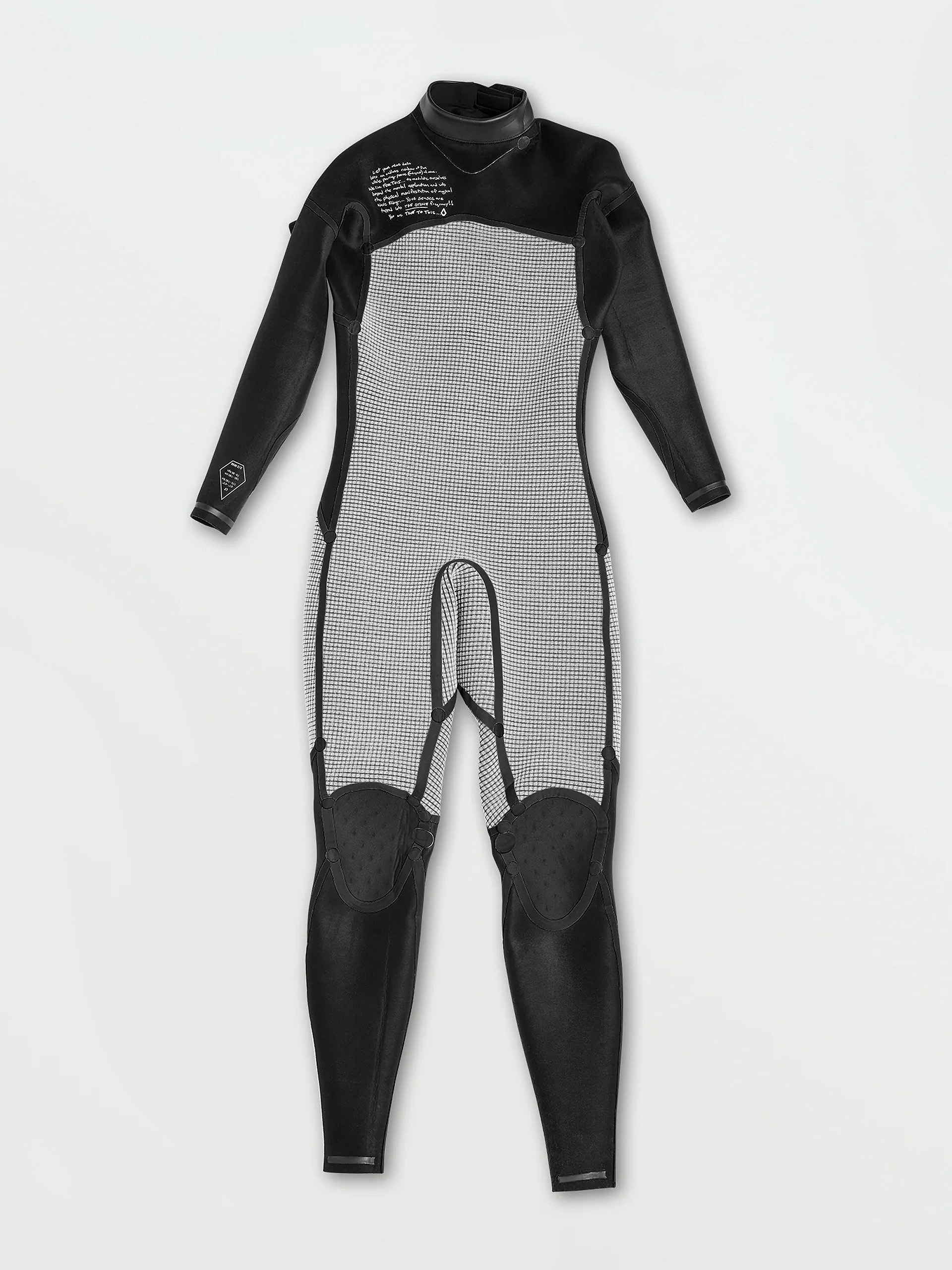 Гідрокостюм Volcom 3/2Mm Long Sleeve Back Zip Fullsuit (black)