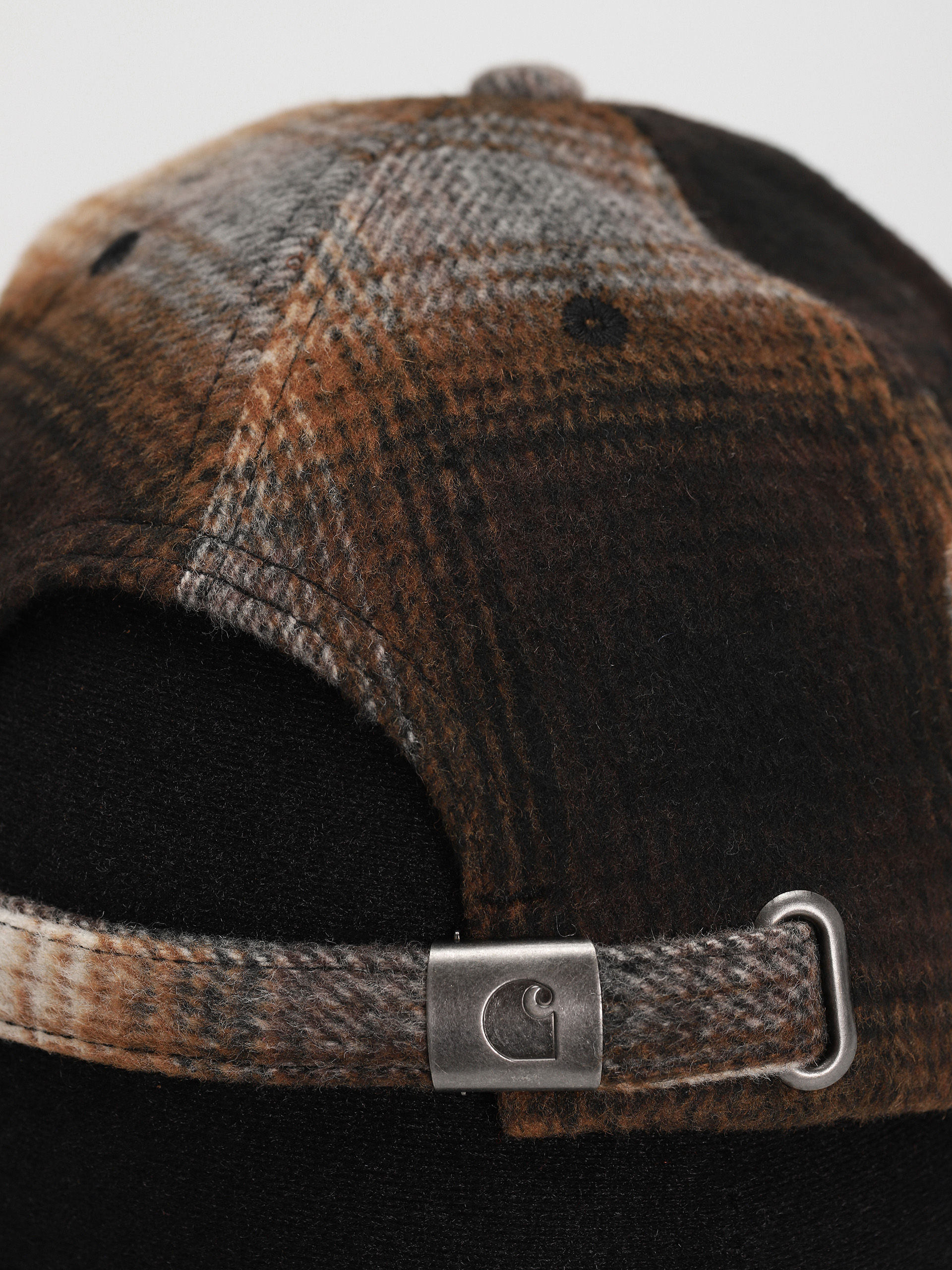 Кепка Carhartt WIP Moreau (moreau check deep h brown/black)