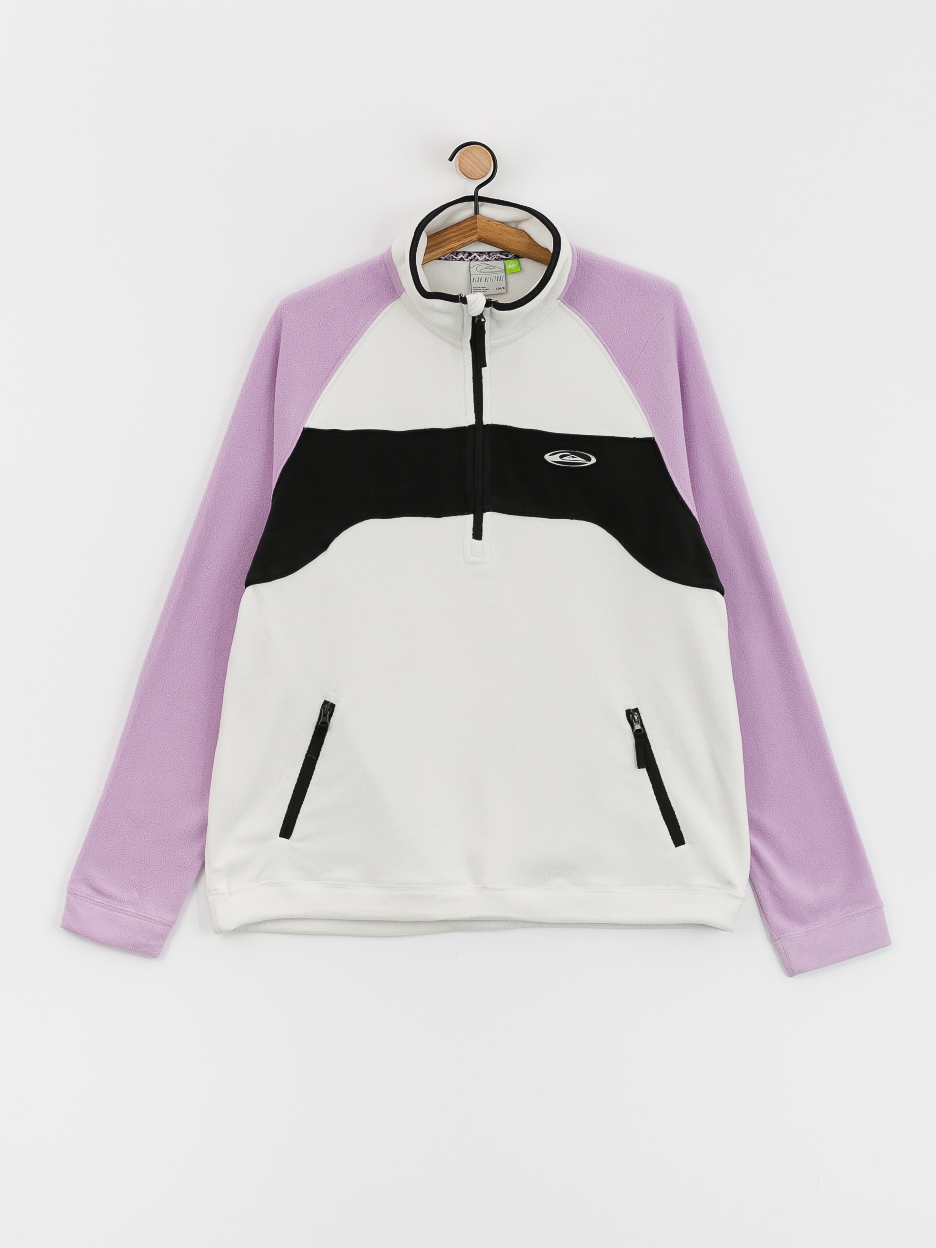 Чоловічий Флісовий светр Quiksilver Powder Chaser (nimbus cloud)