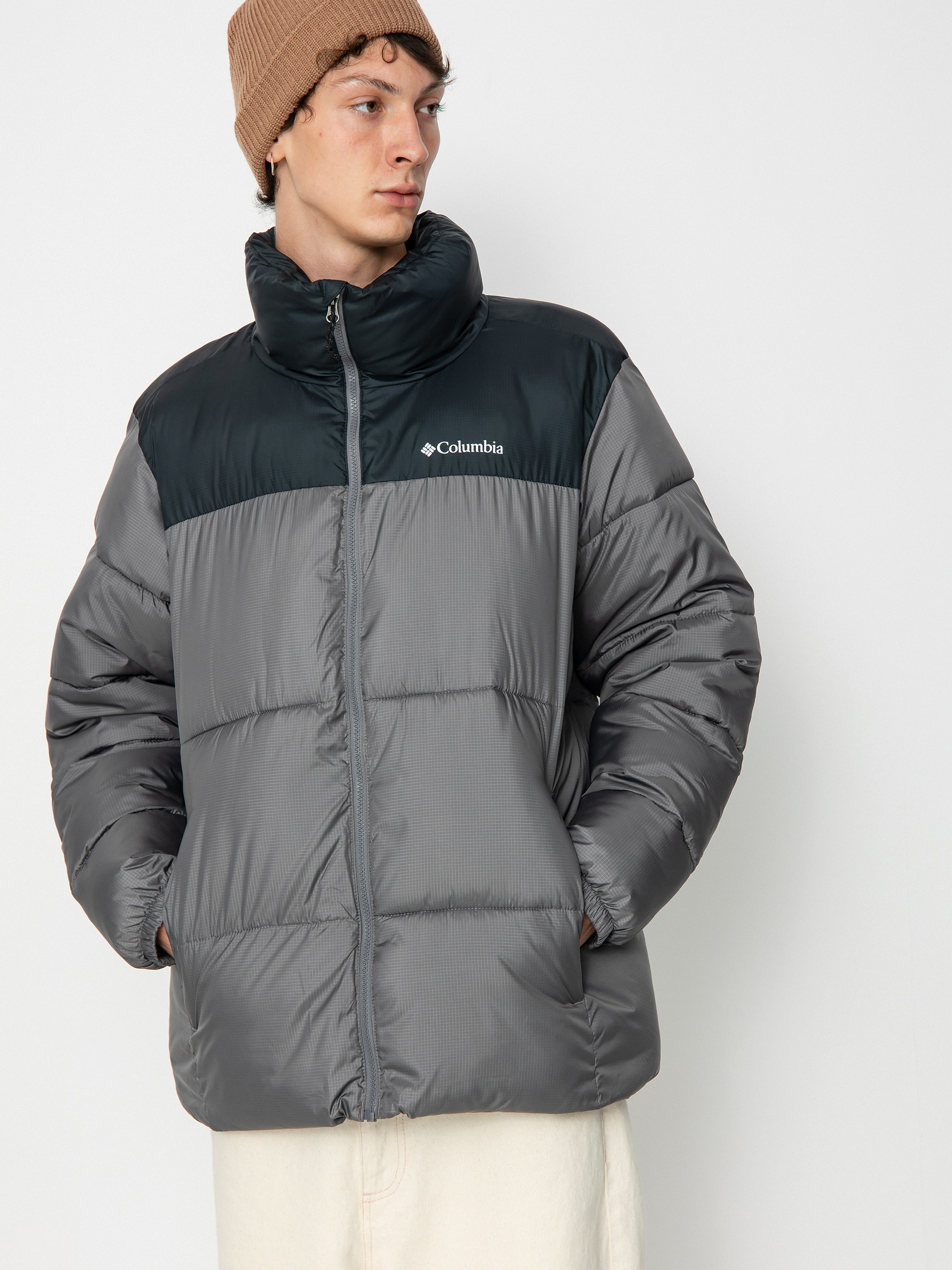 Куртка Columbia Puffect II - сірий (city grey/black)