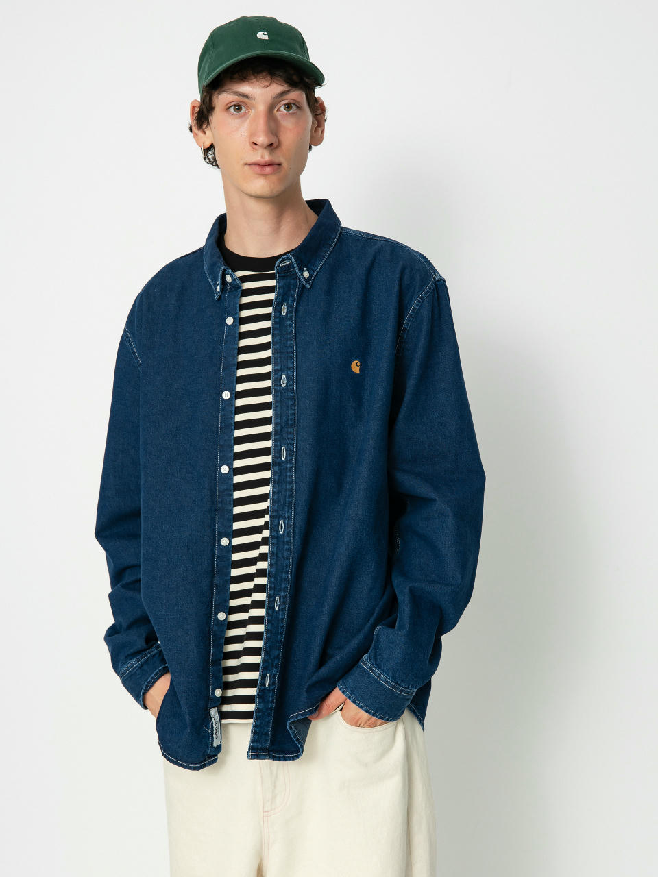 Сорочка Carhartt WIP Weldon (blue)