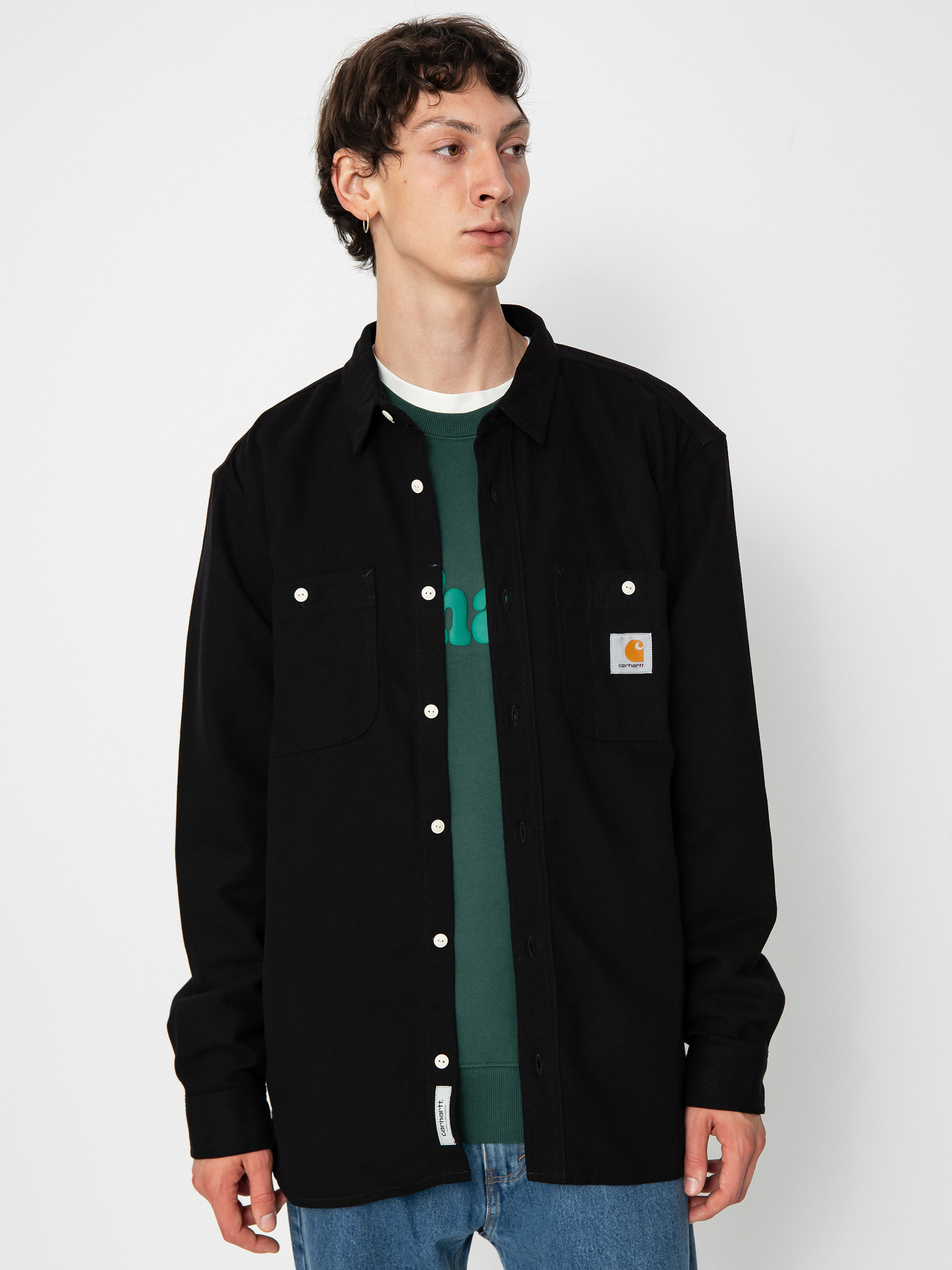 Сорочка Carhartt WIP Clink - чорний (black)