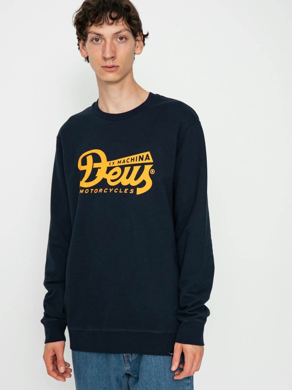 Світшот Deus Ex Machina Relief Crew (navy)