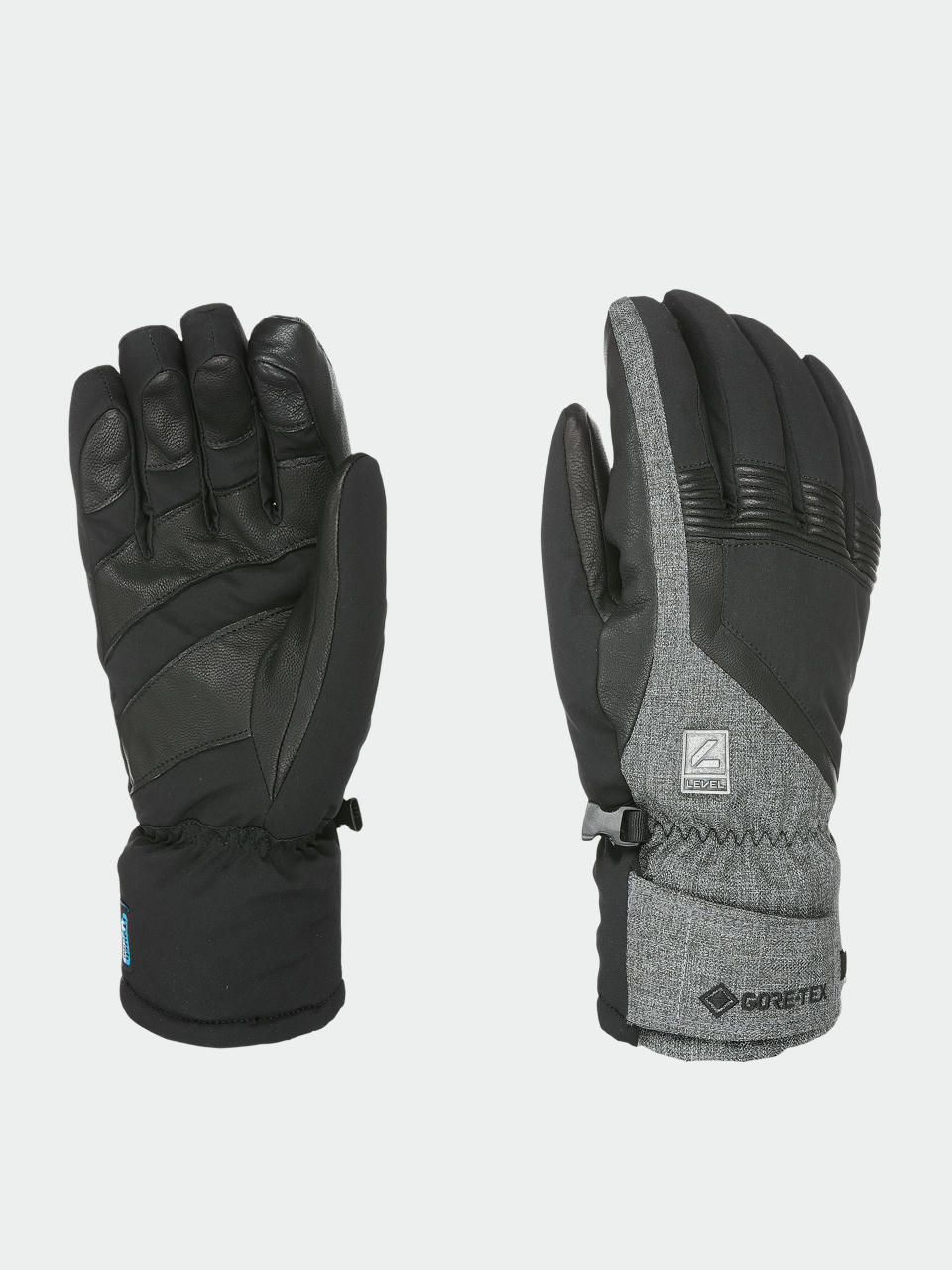 Рукавиці Level I Super Radiator Gore Tex (black grey)