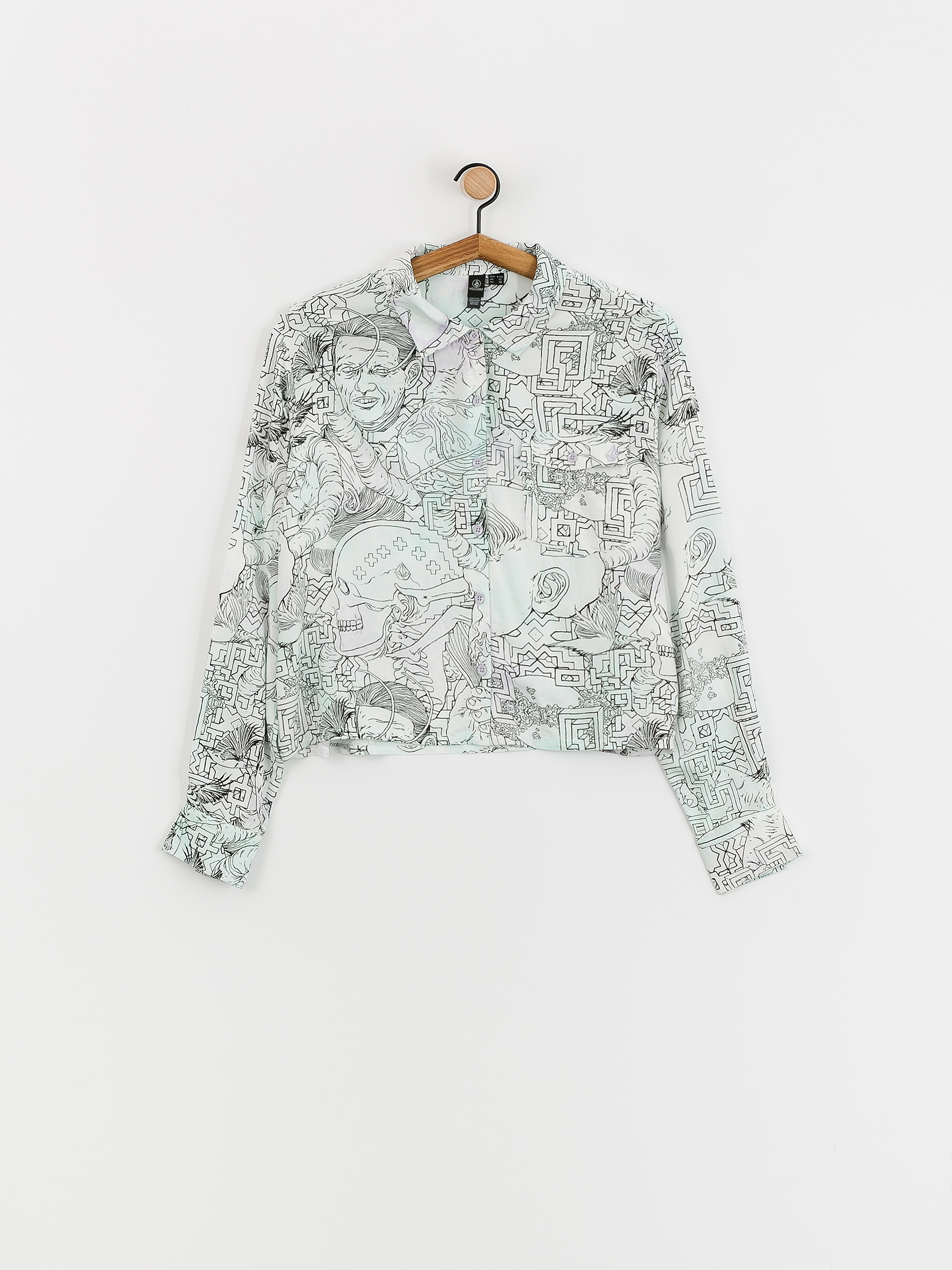 Сорочка Volcom Fa Ed Merlin Murray Ls Wmn (multi)