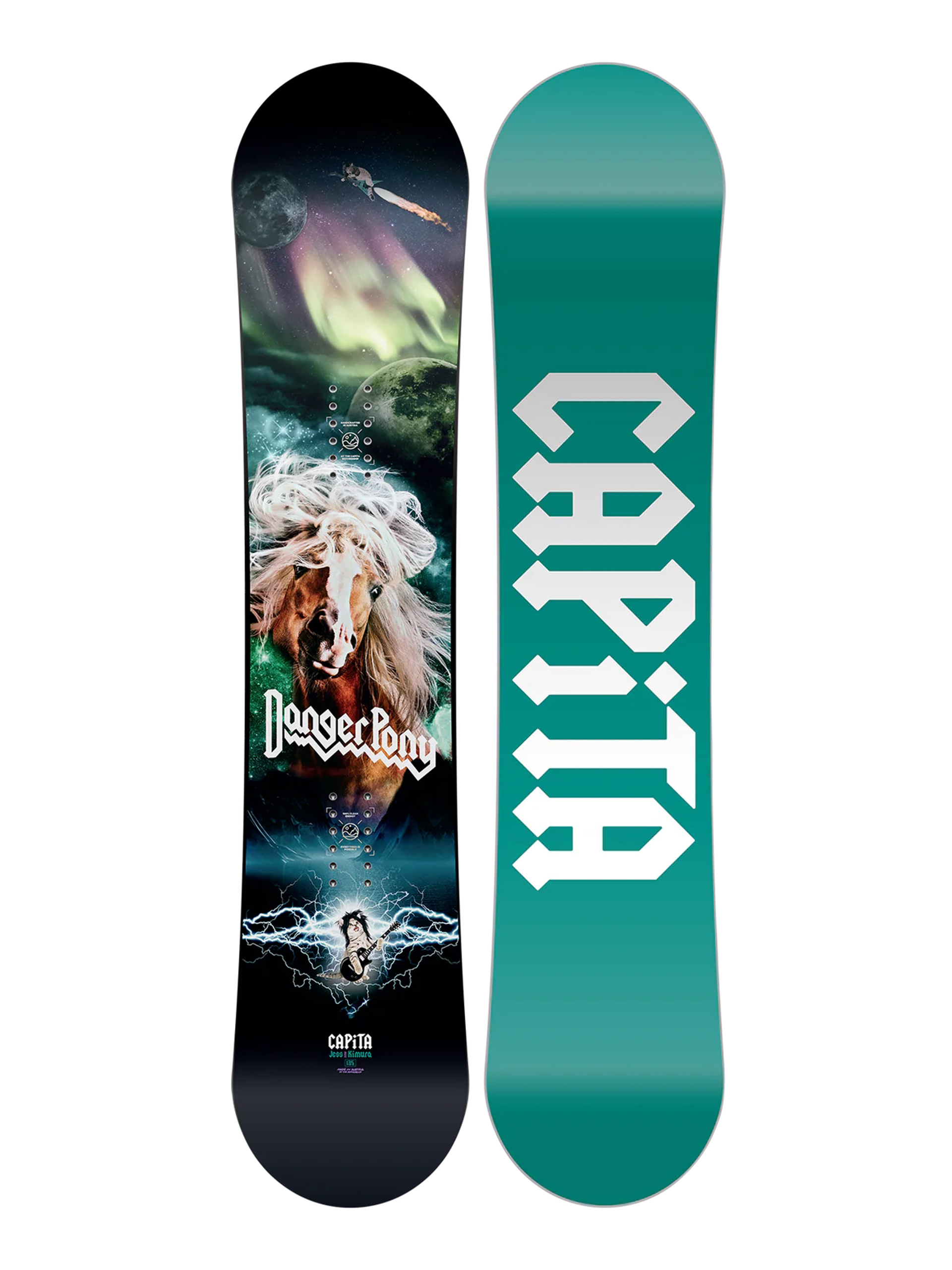 Сноуборд Capita Jess Kimura Mini JR (colour 3/teal/white)