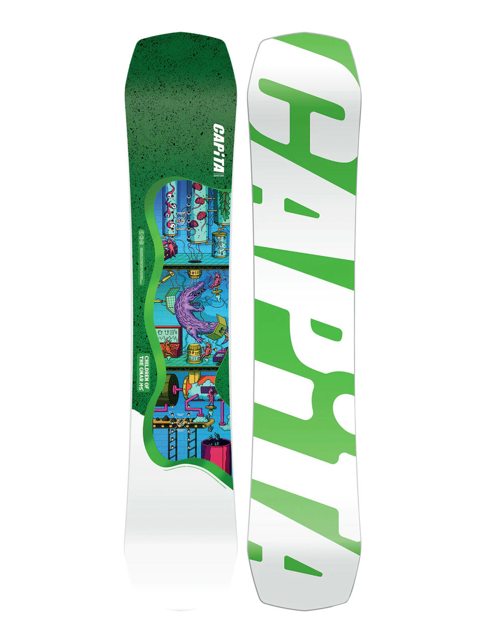 Сноуборд Capita Children Of The Gnar JR (green/white)