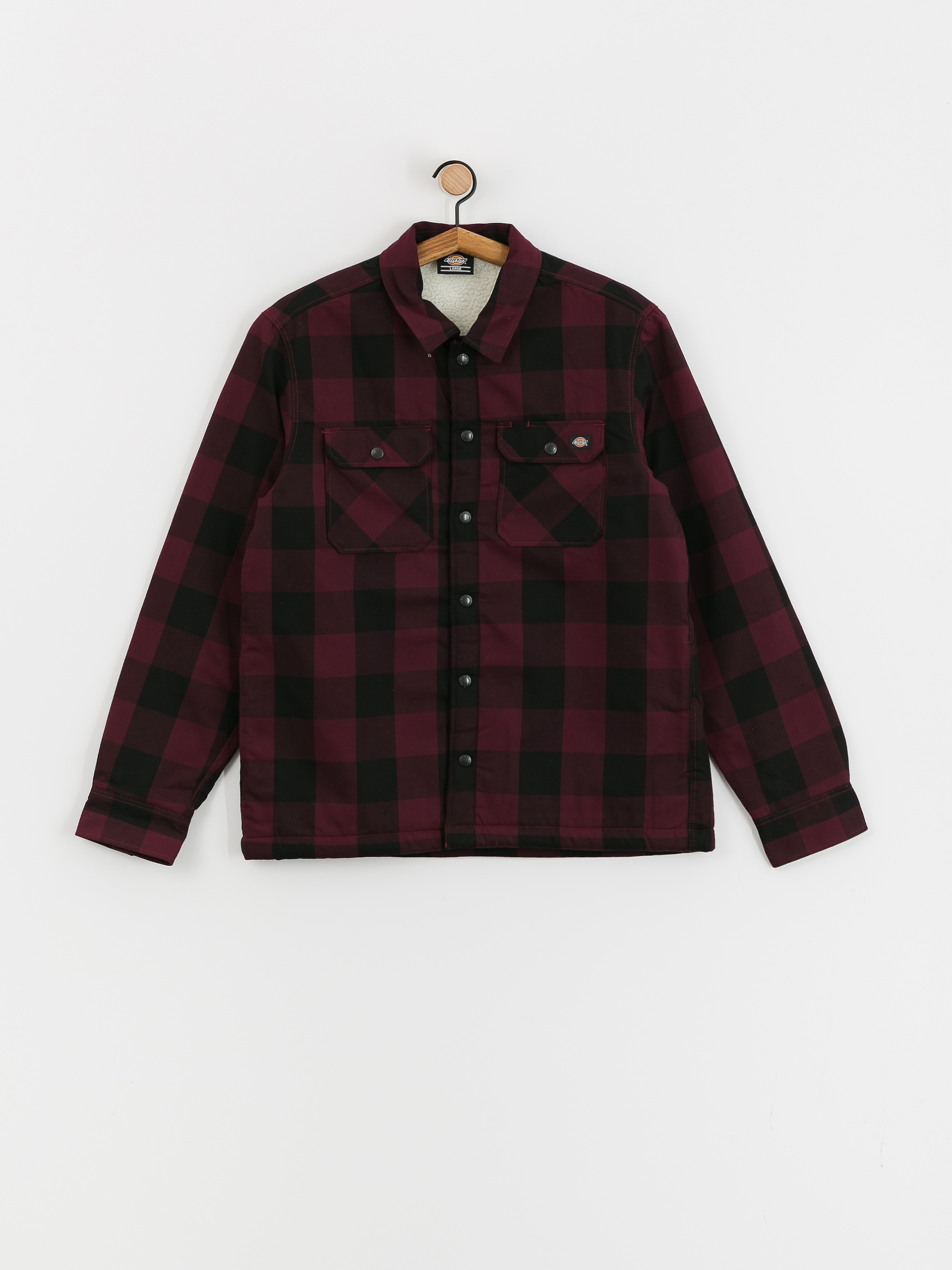 Сорочка Dickies Lined Sacramento (maroon)