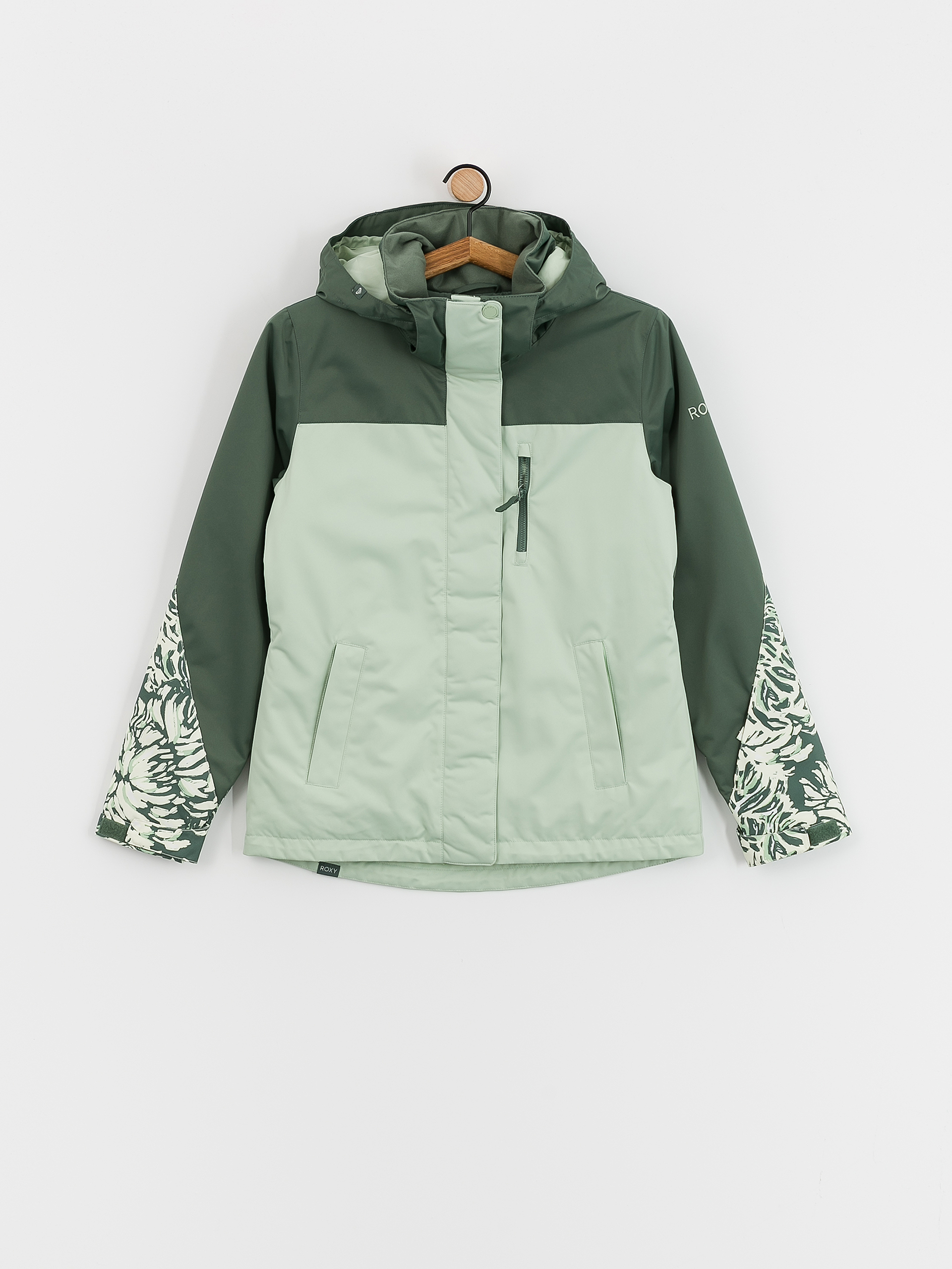 Жіноча Сноубордична куртка Roxy Jetty Block (dark forest wild)