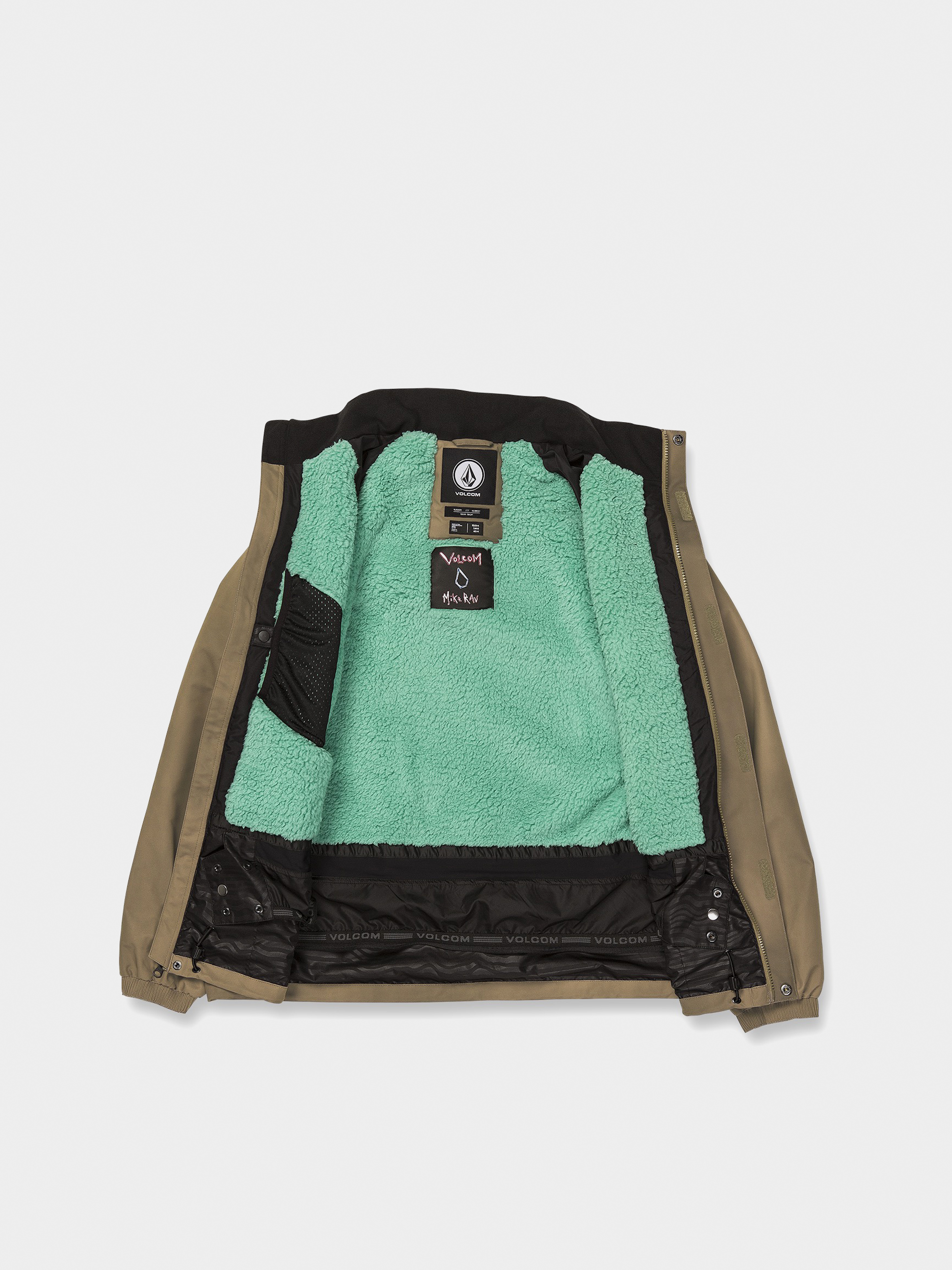 Чоловіча Сноубордична куртка Volcom Ravraah (water teak)