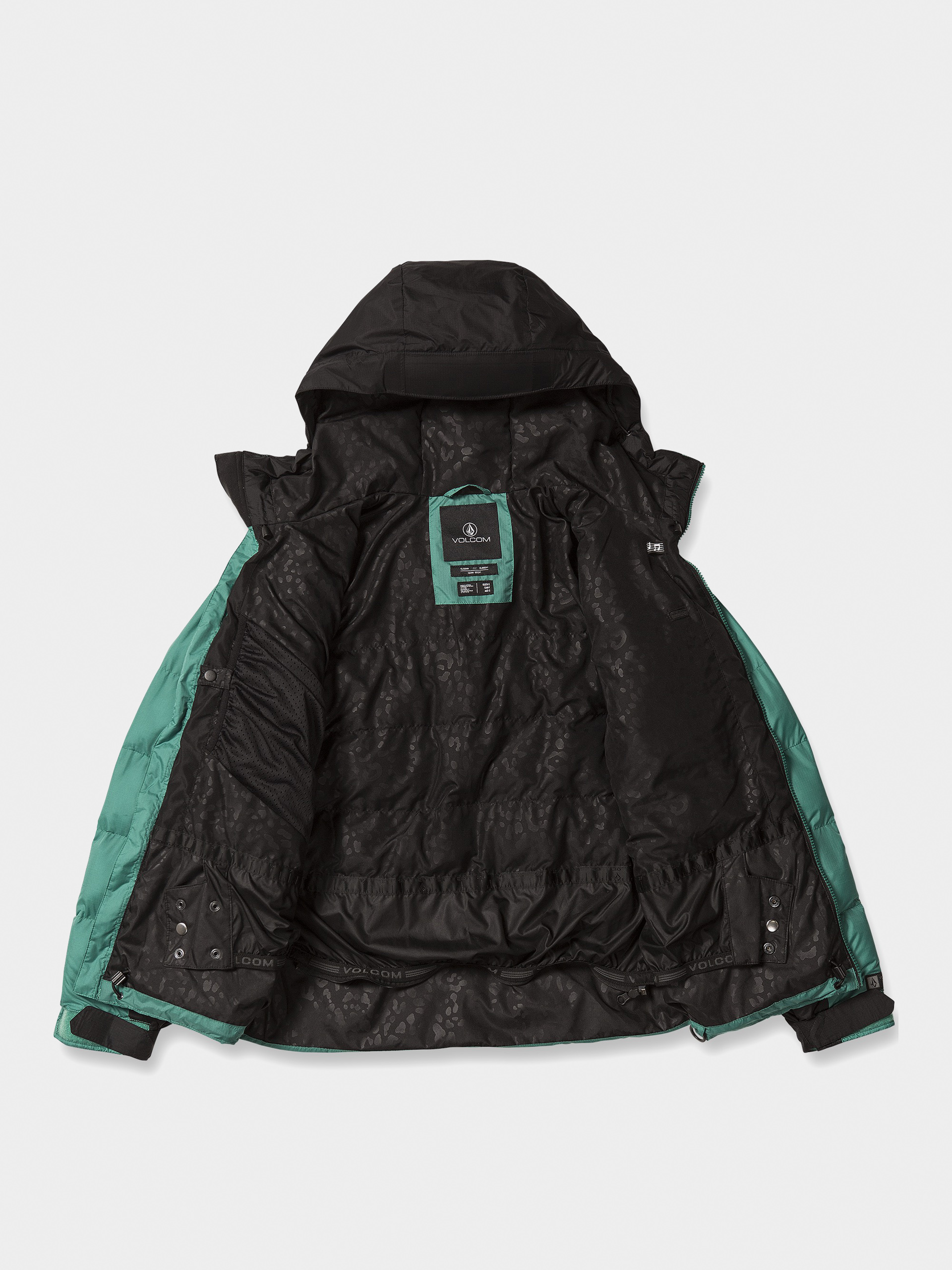 Жіноча Сноубордична куртка Volcom Puffleup (vibrant green)