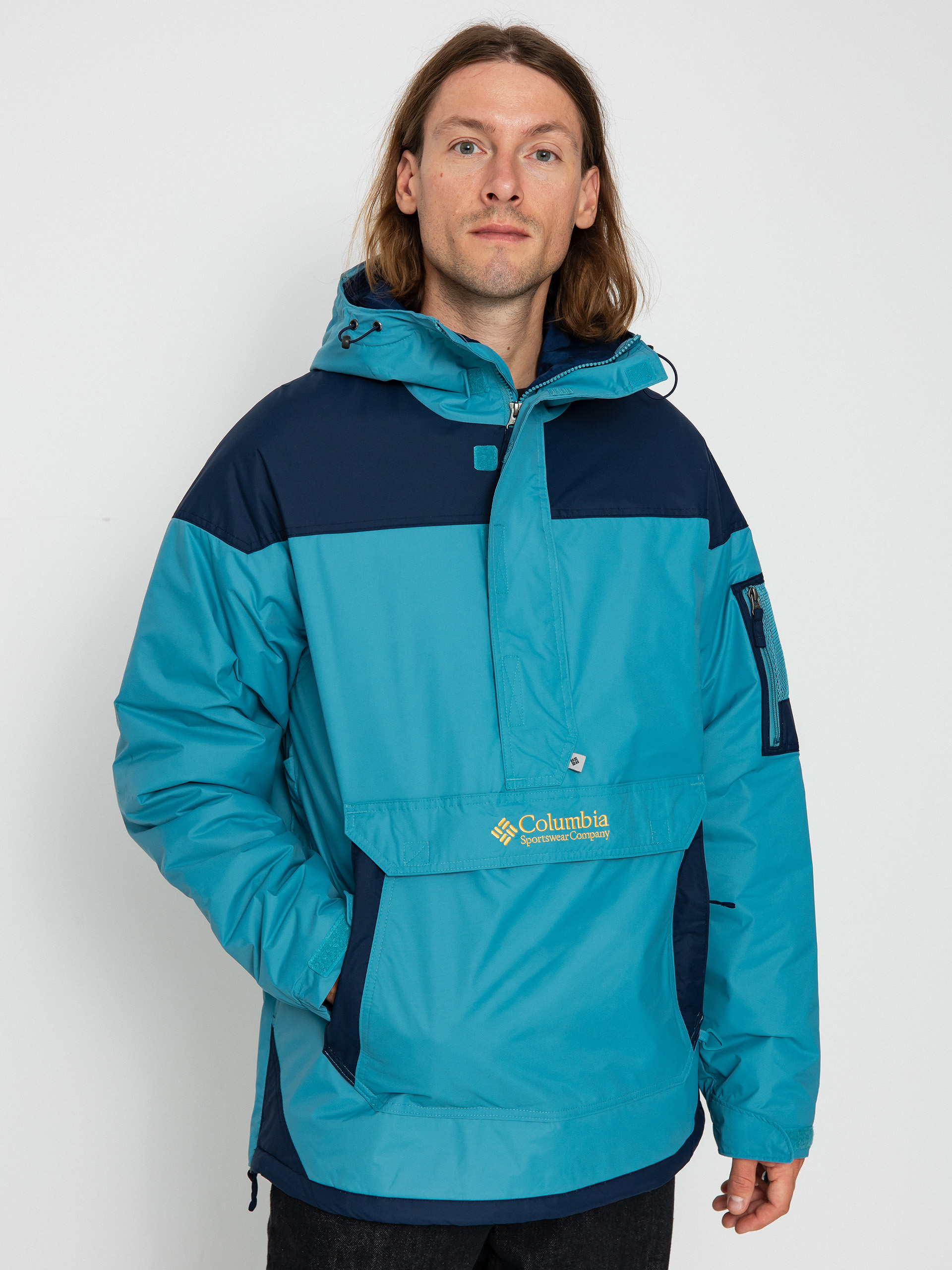 ジャケット・アウター Catavento Куртка Columbia Challenger Pullover - блакитний (shasta/collegiate