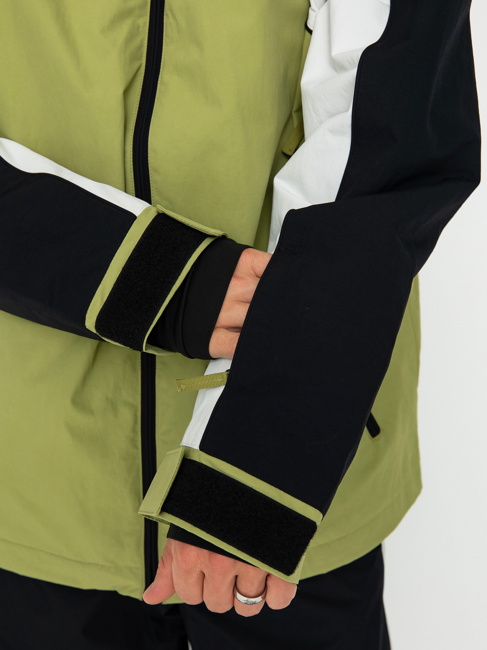 Чоловіча Сноубордична куртка Quiksilver Live Wire (green olive)