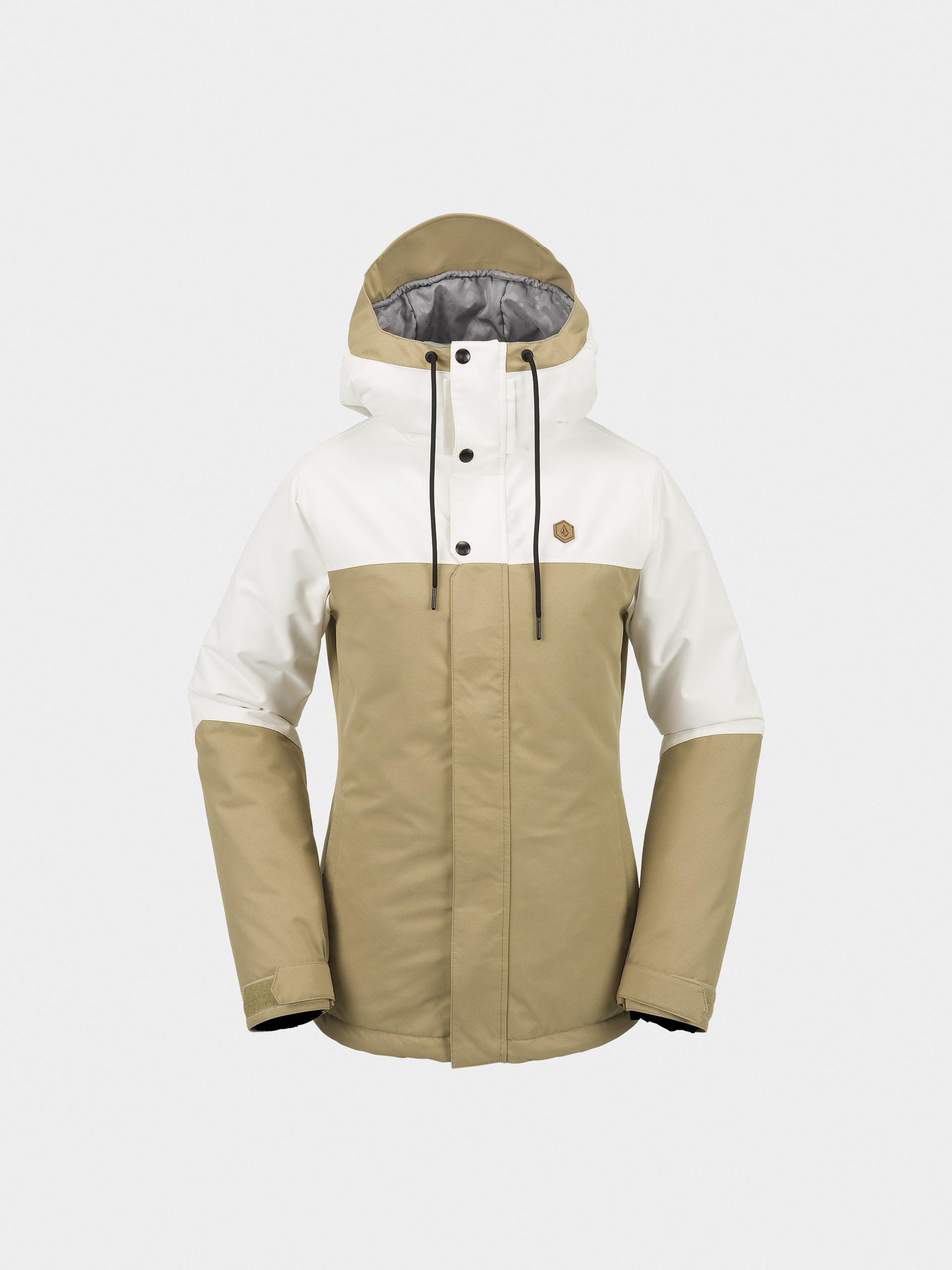 Жіноча Сноубордична куртка Volcom Bolt Ins (dark khaki)