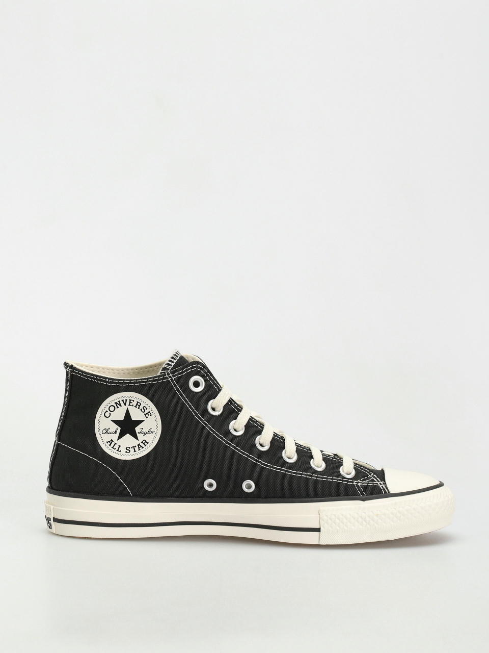 Взуття Converse Chuck Taylor All Star Pro Mid (black/black/egret)