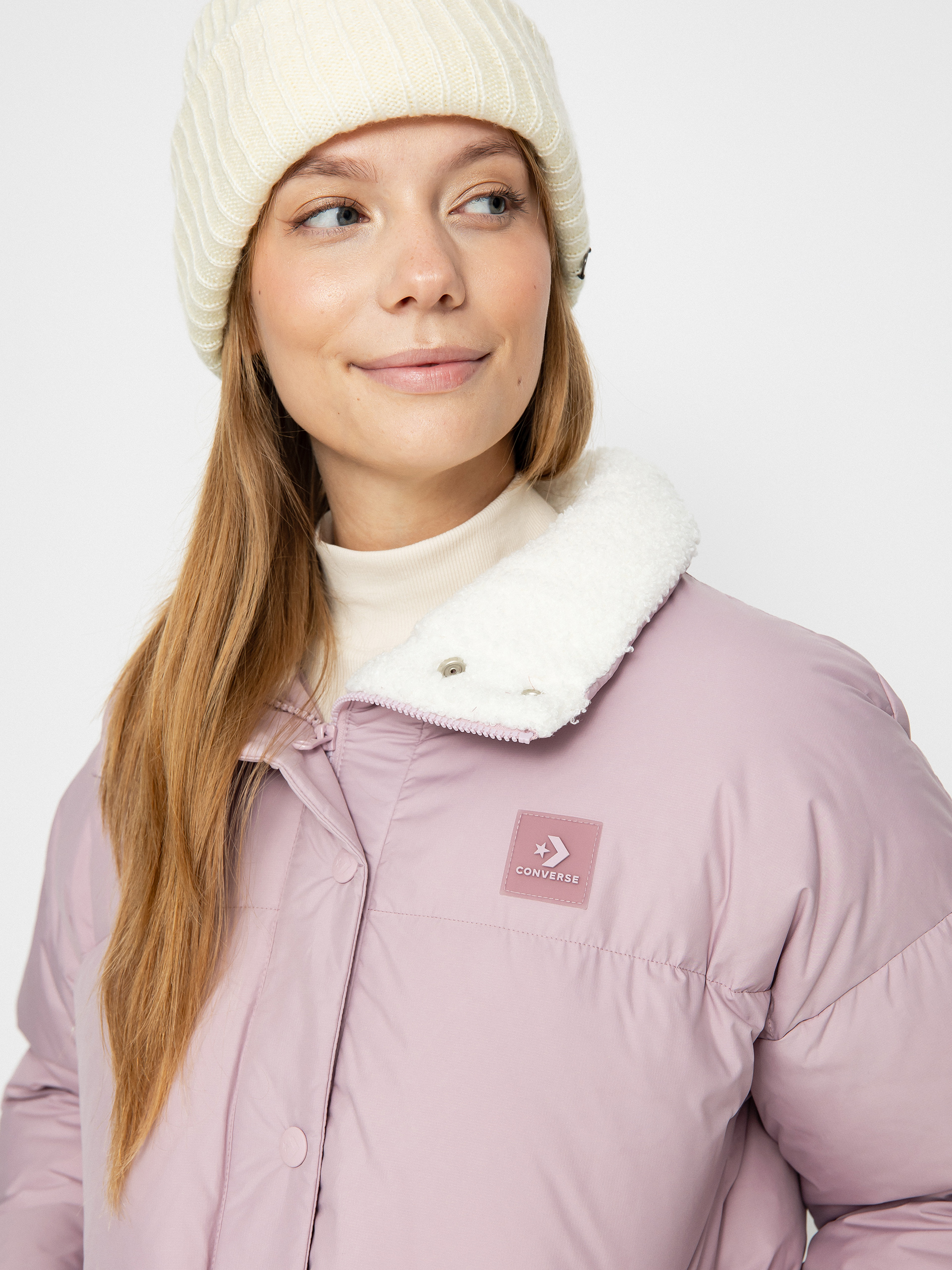 Куртка Converse Short Down Jacket Wmn (phantom violet)