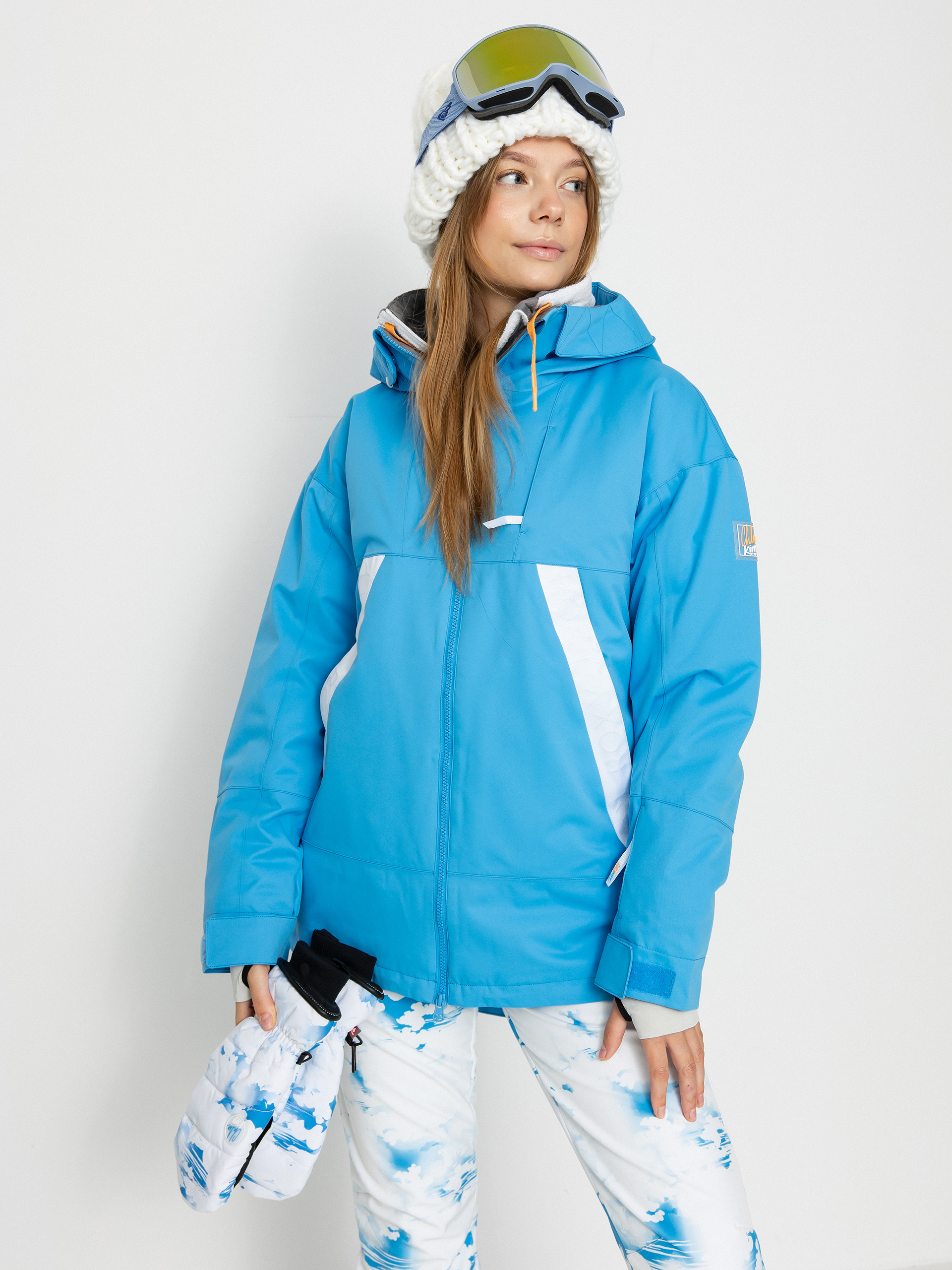 Жіноча Сноубордична куртка Roxy Chloe Kim (azure blue)