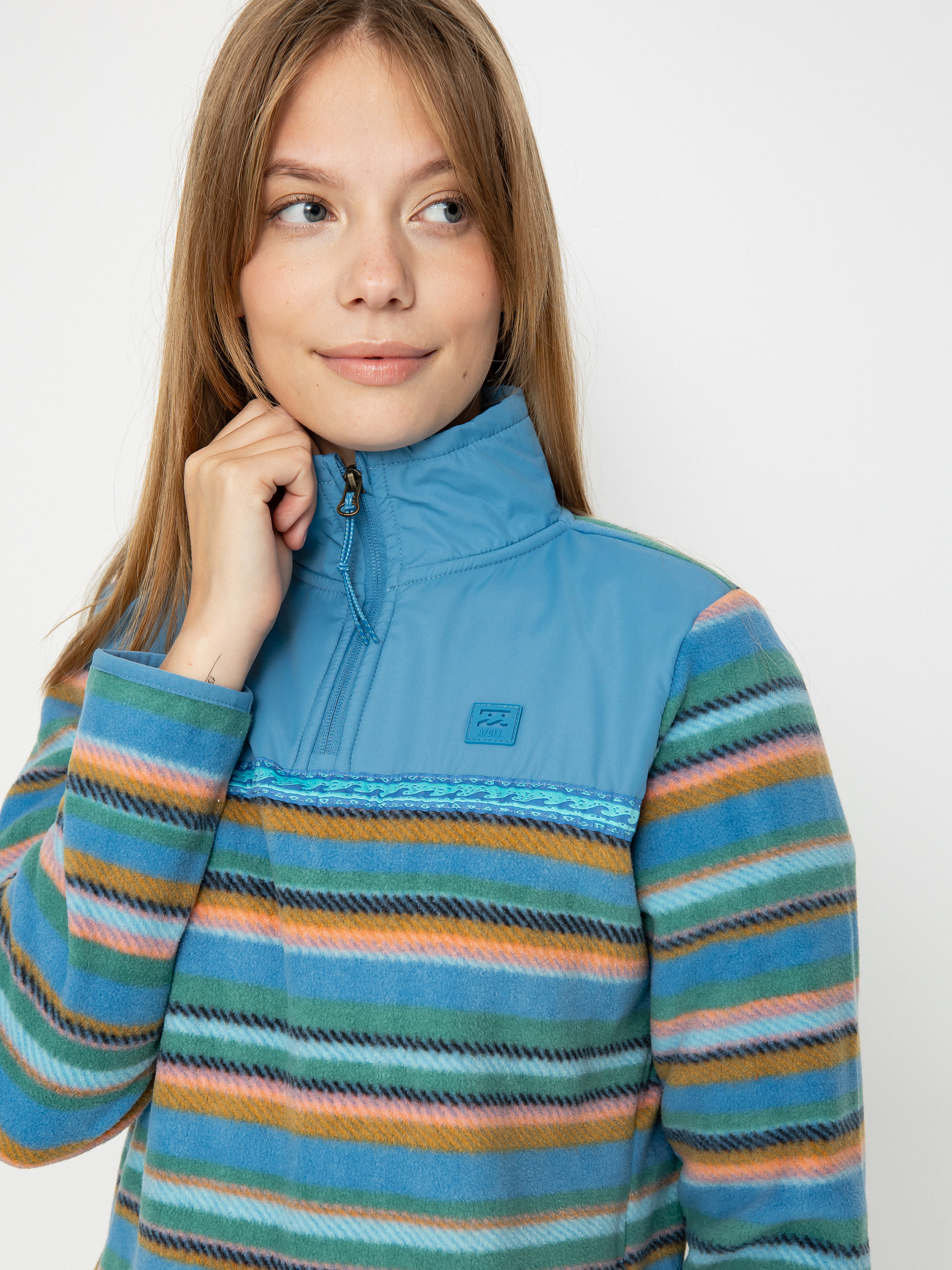 Жіночий Флісовий светр Billabong Boundary Lite (stormy blue)