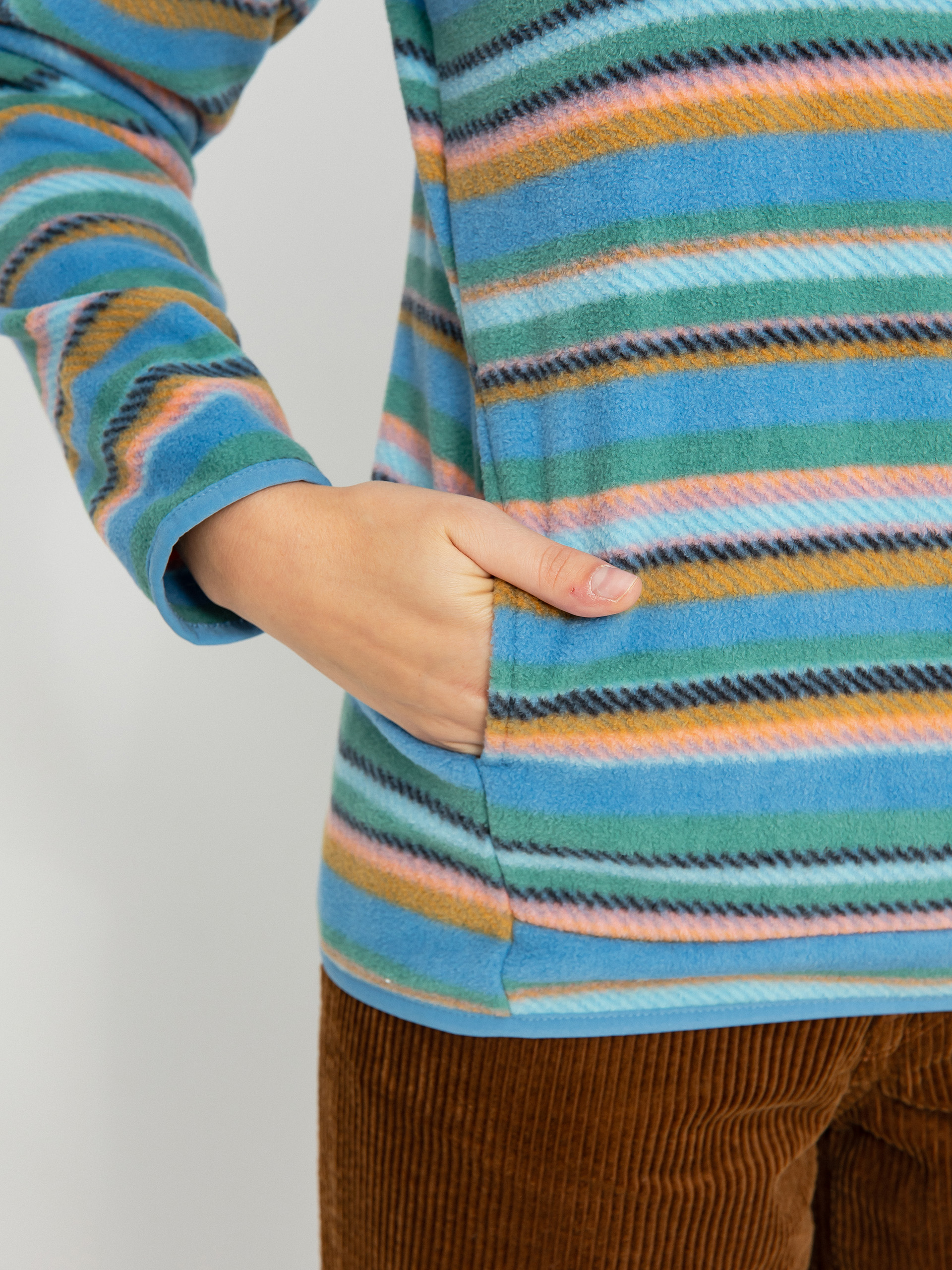 Жіночий Флісовий светр Billabong Boundary Lite (stormy blue)