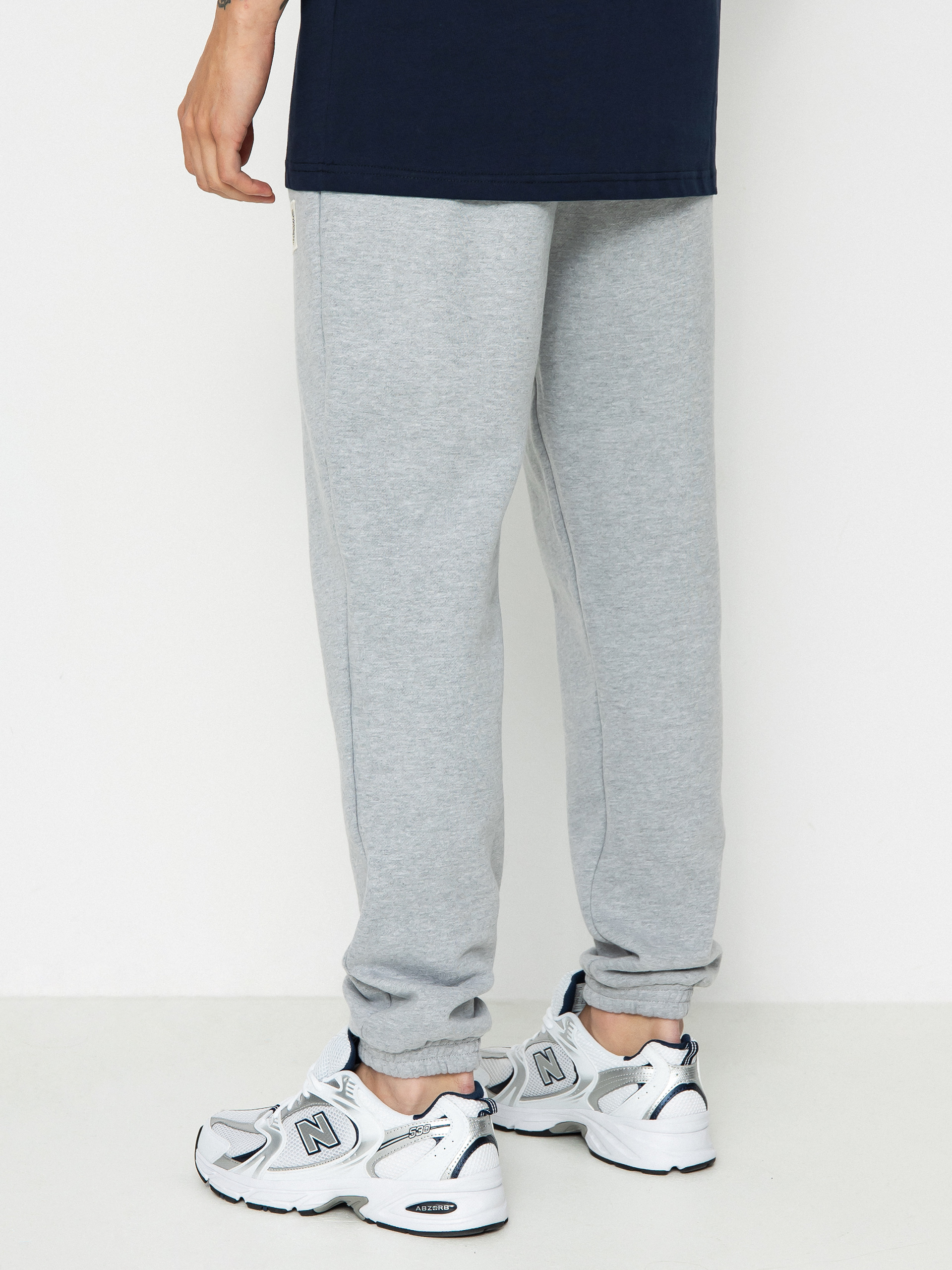 Штани MassDnm Patch Straight Fit (light heather grey)