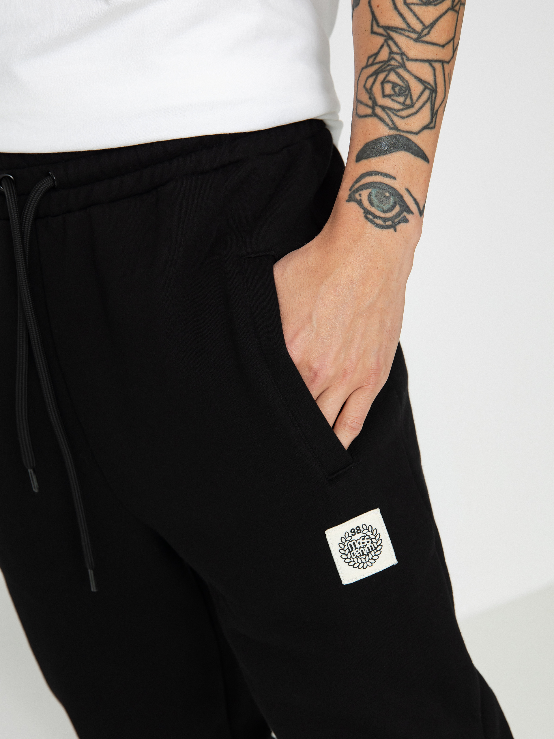 Штани MassDnm Patch Straight Fit (black)