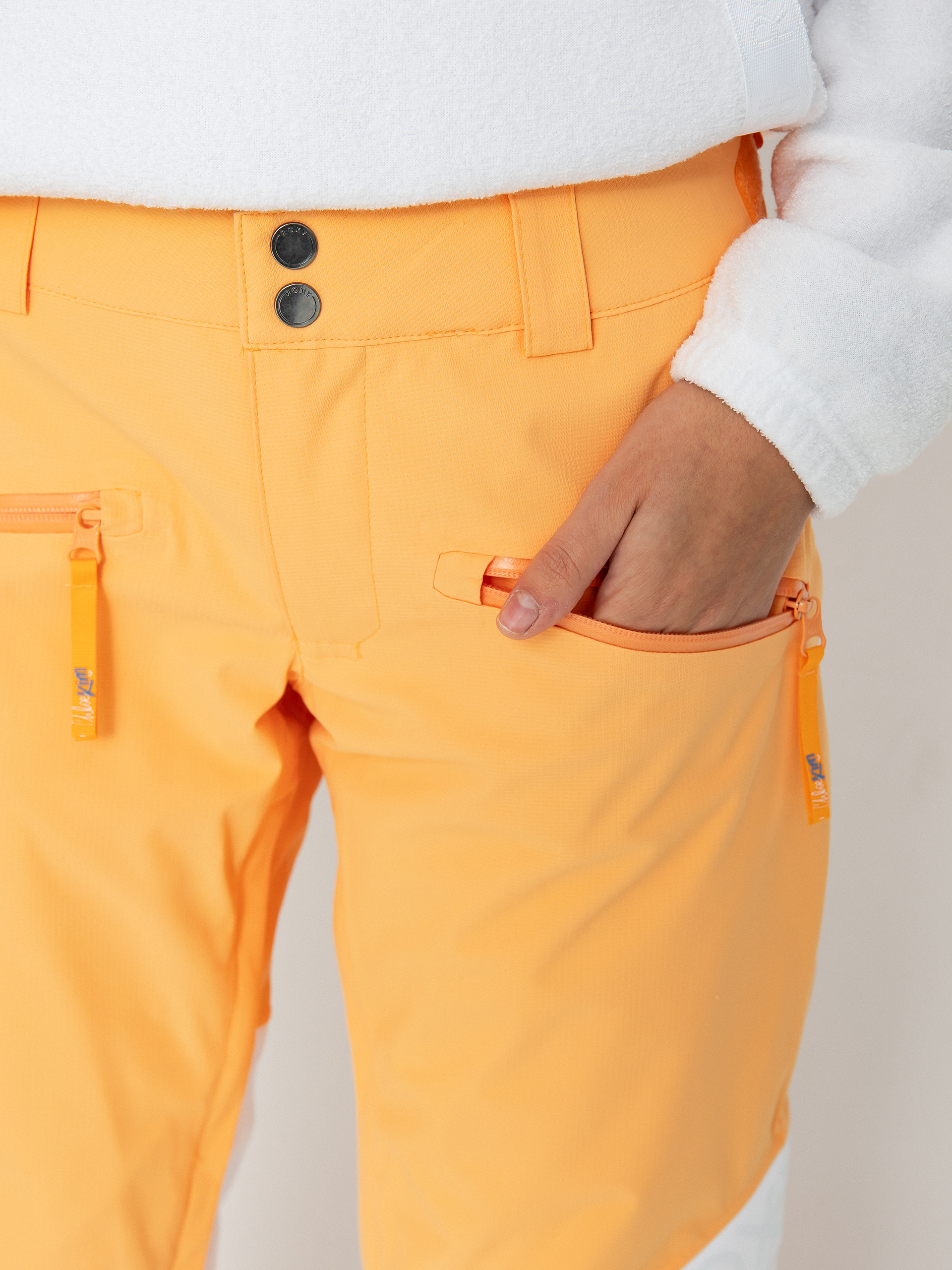 Жіночі Сноубордичні штани Roxy Chloe Kim Woodrose (mock orange)