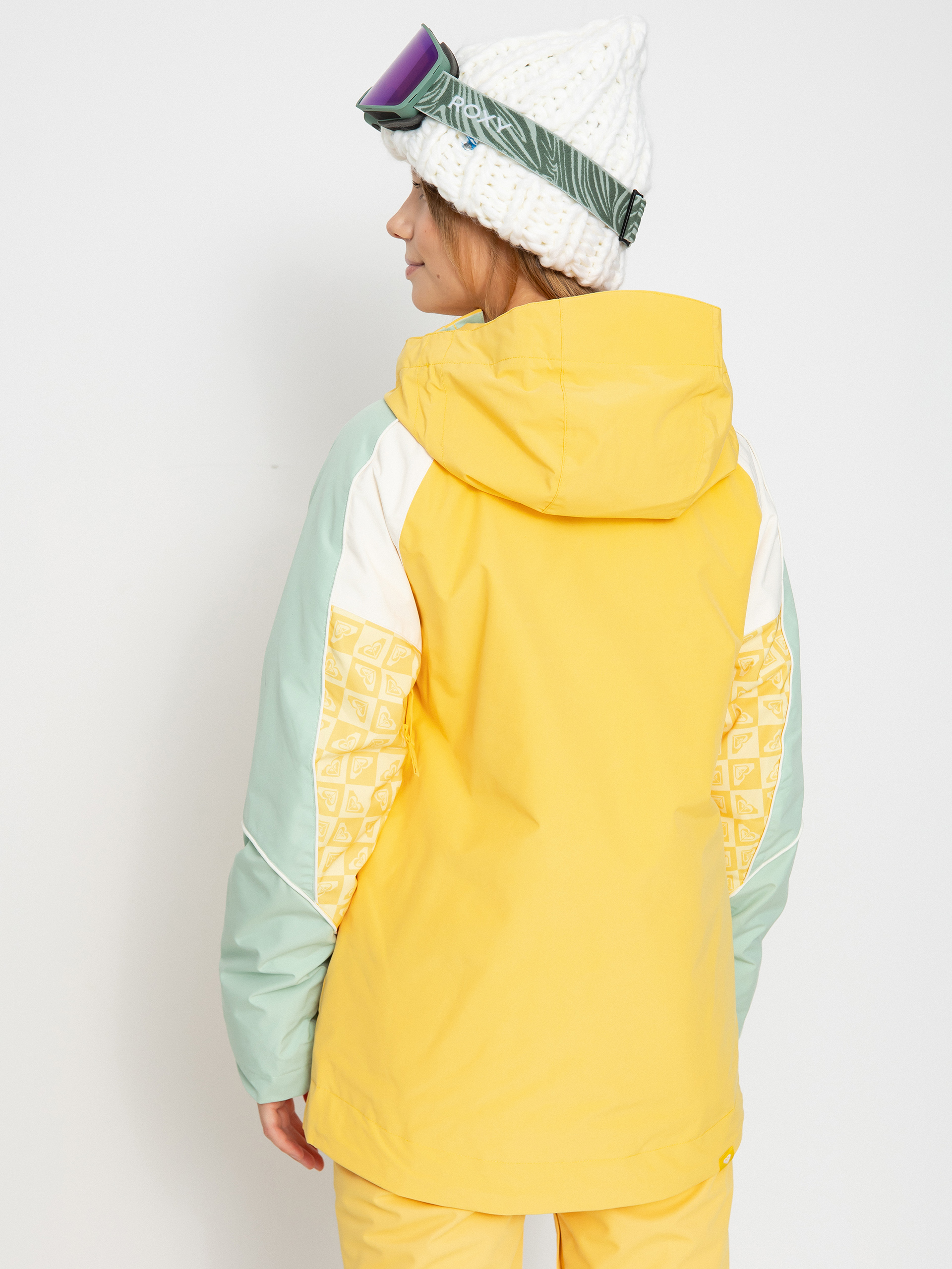 Жіноча Сноубордична куртка Roxy Highridge (sunset gold)