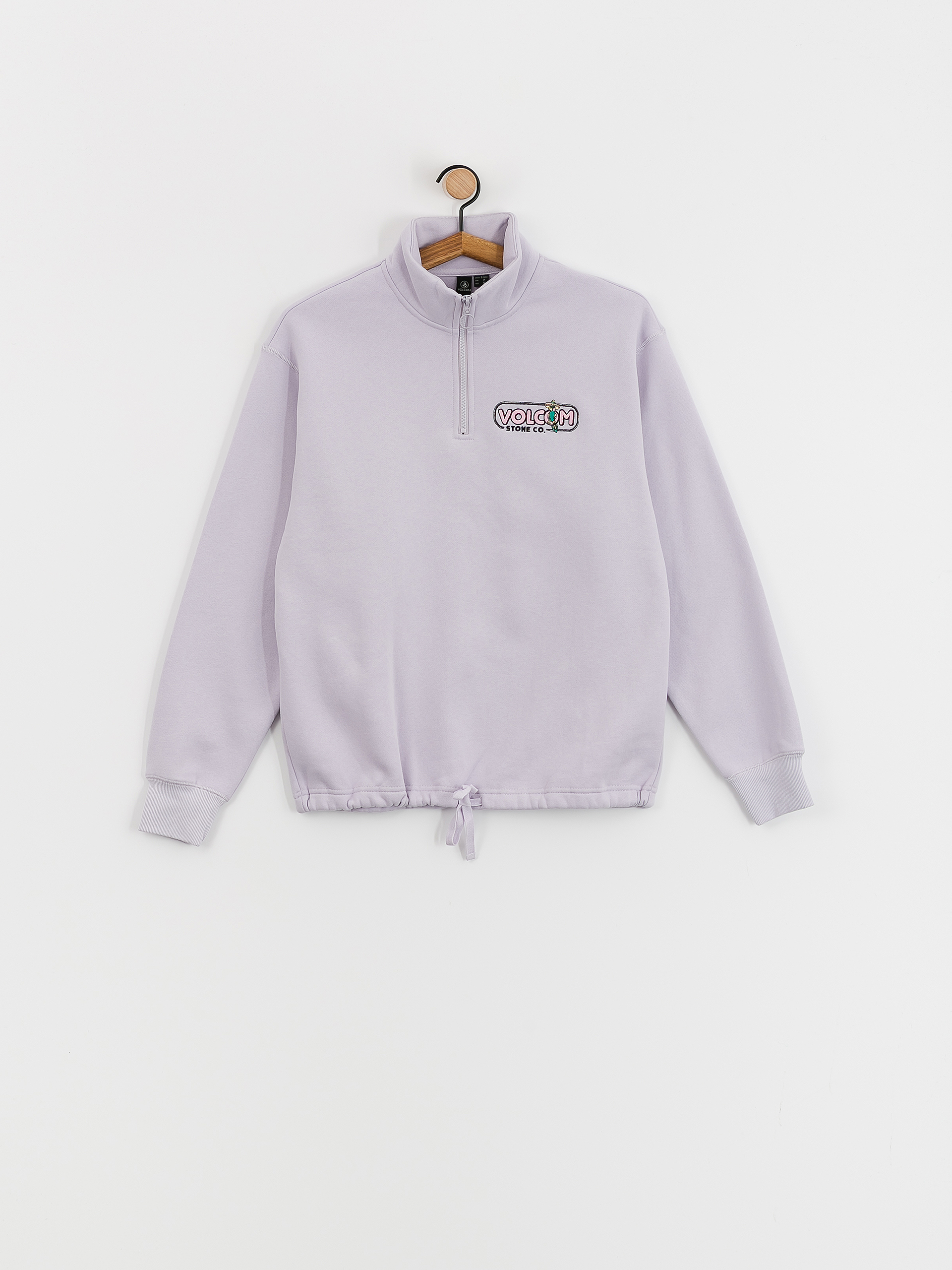 Худі Volcom Overtheenker Mock Neck Wmn (light orchid)