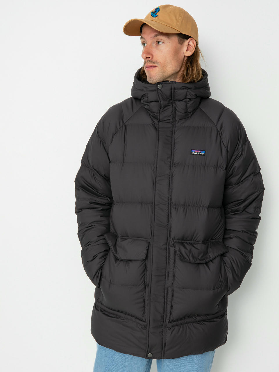 Куртка Patagonia Silent Down Parka (ink black)