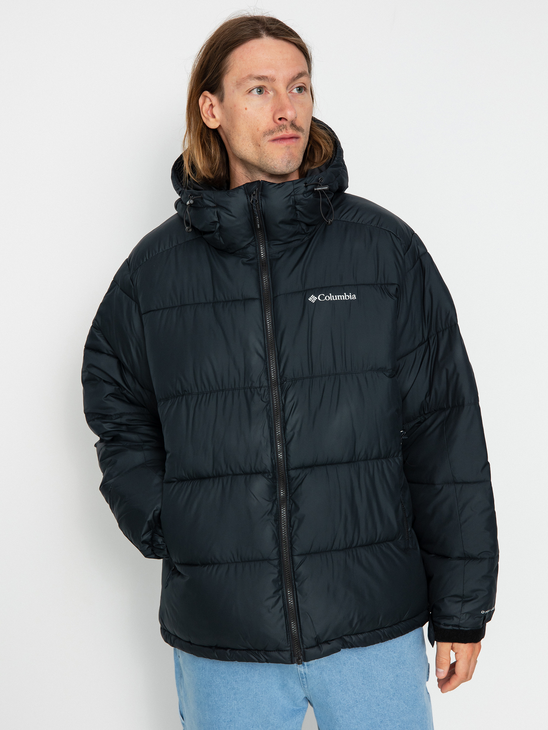 Куртка Columbia Pike Lake II Hooded - чорний (black)