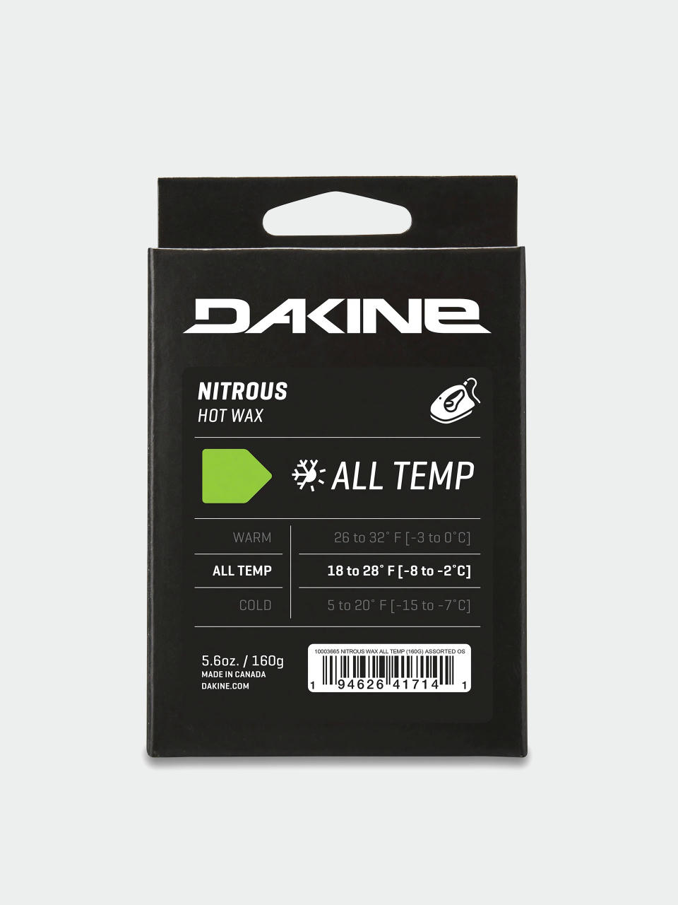 Підкладка Dakine Wosk Nitrous All Temp Wax 160G (assorted)