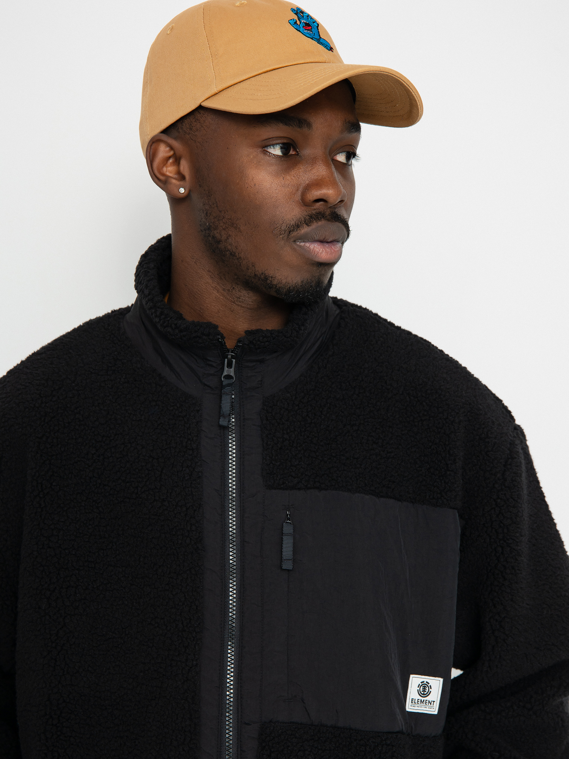 Куртка Element Oak Sherpa - чорний (jet black)