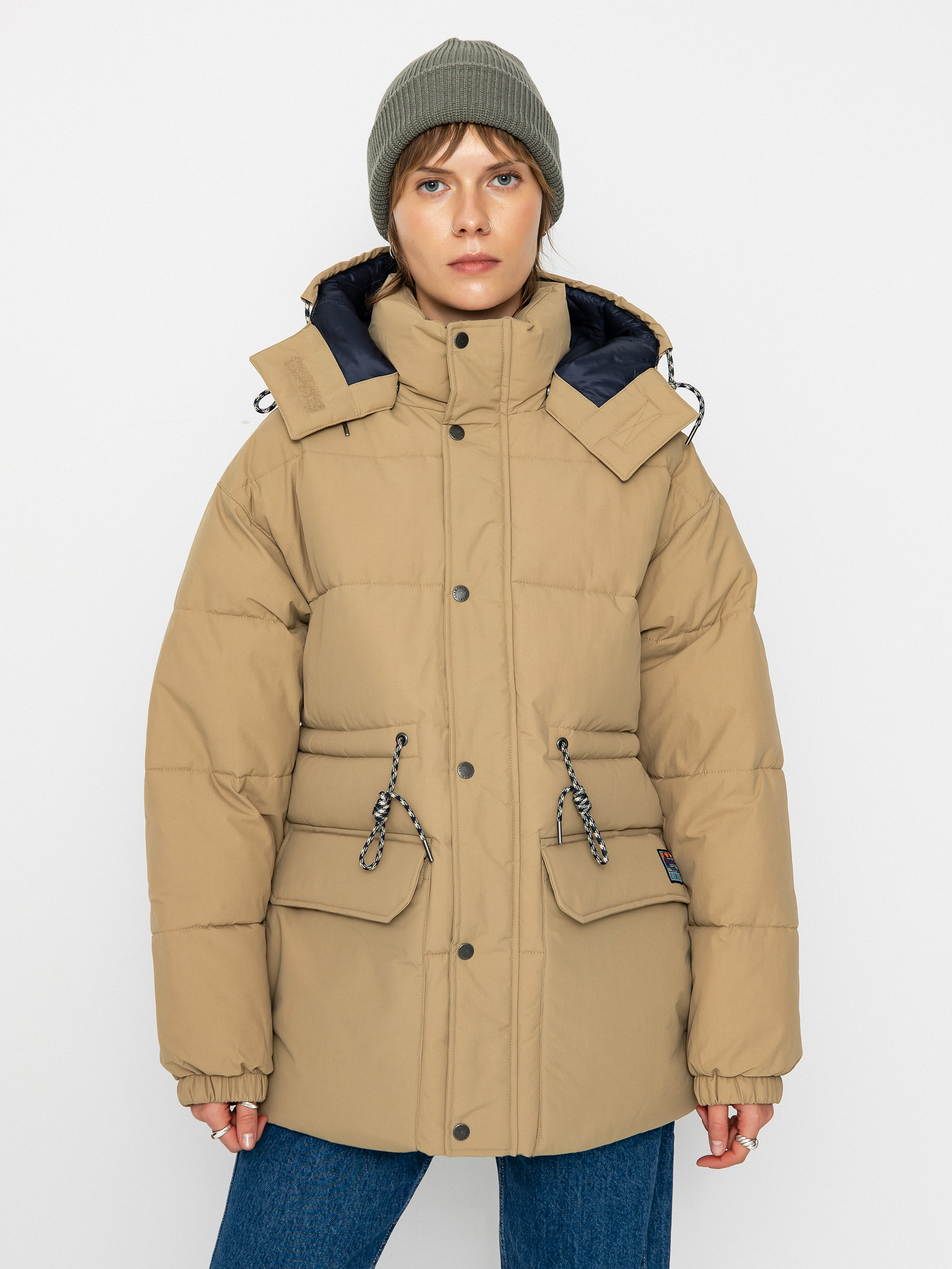 Куртка Element Big Trekka Wmn (khaki)