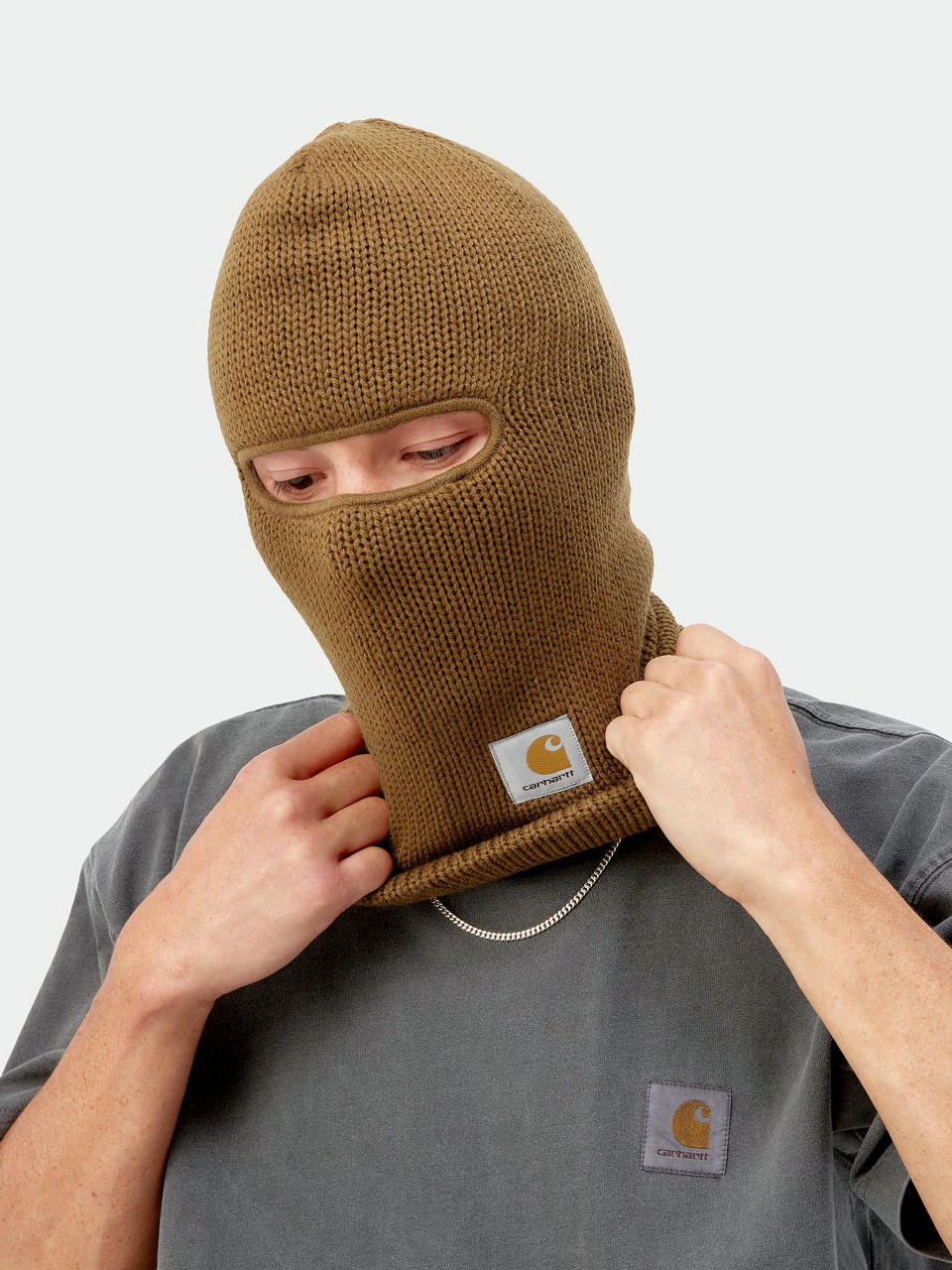 Балаклава Carhartt WIP Storm Mask (hamilton brown)