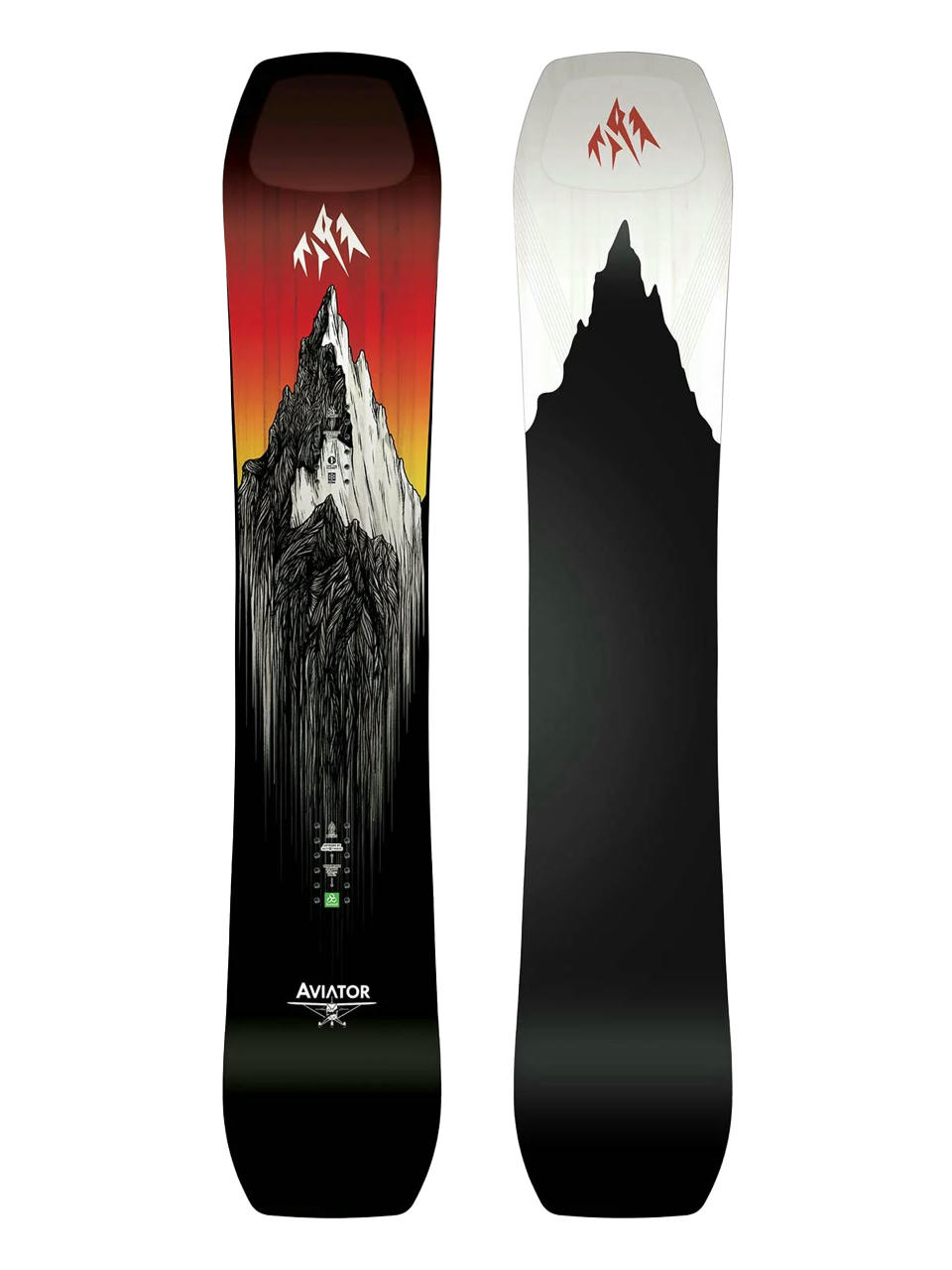 Чоловіча Сноуборд Jones Snowboards Aviator 2.0 (black/white/red)