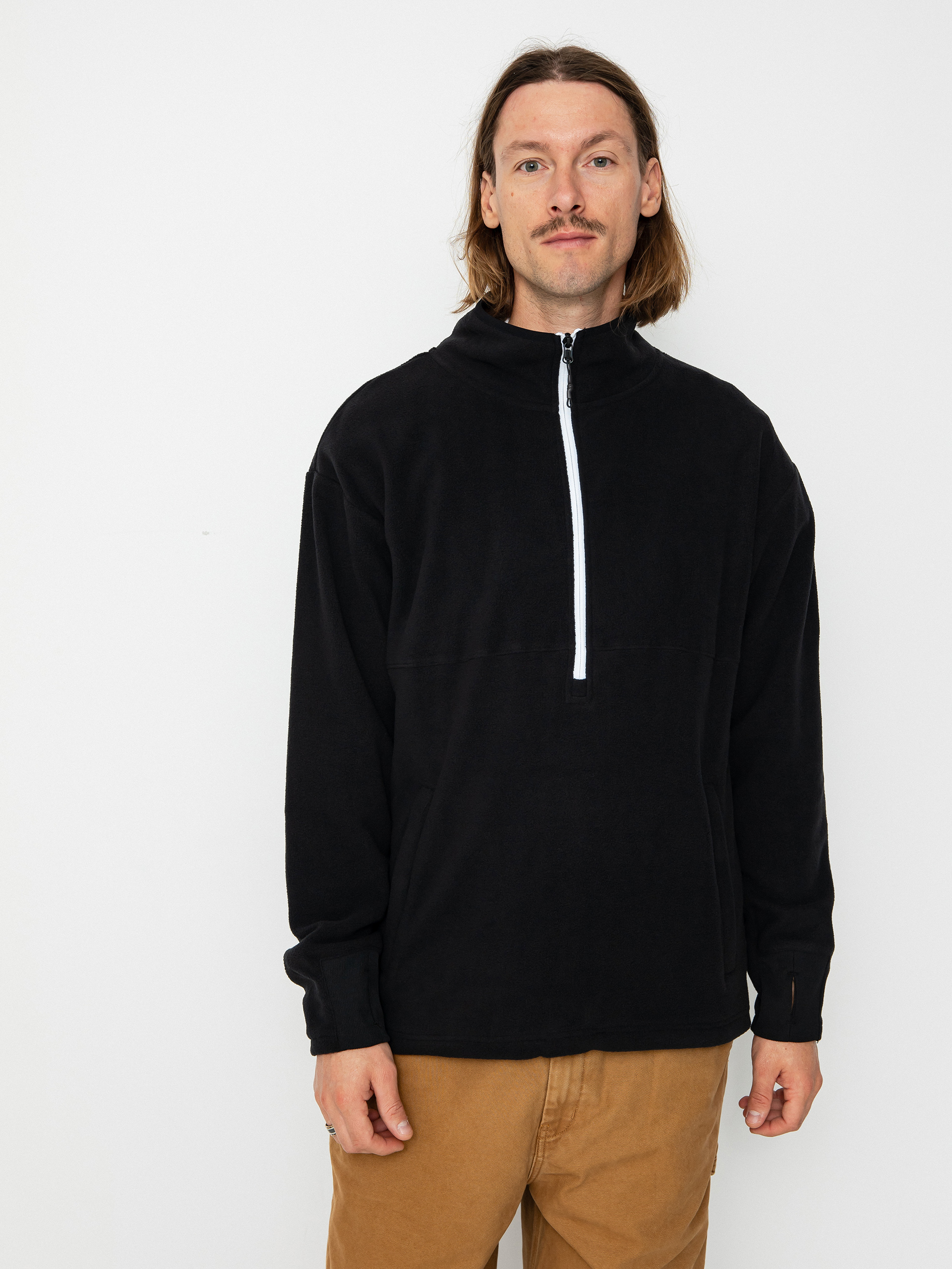 Термосвітшот Volcom Polar Mock 1/2 Zip (black)