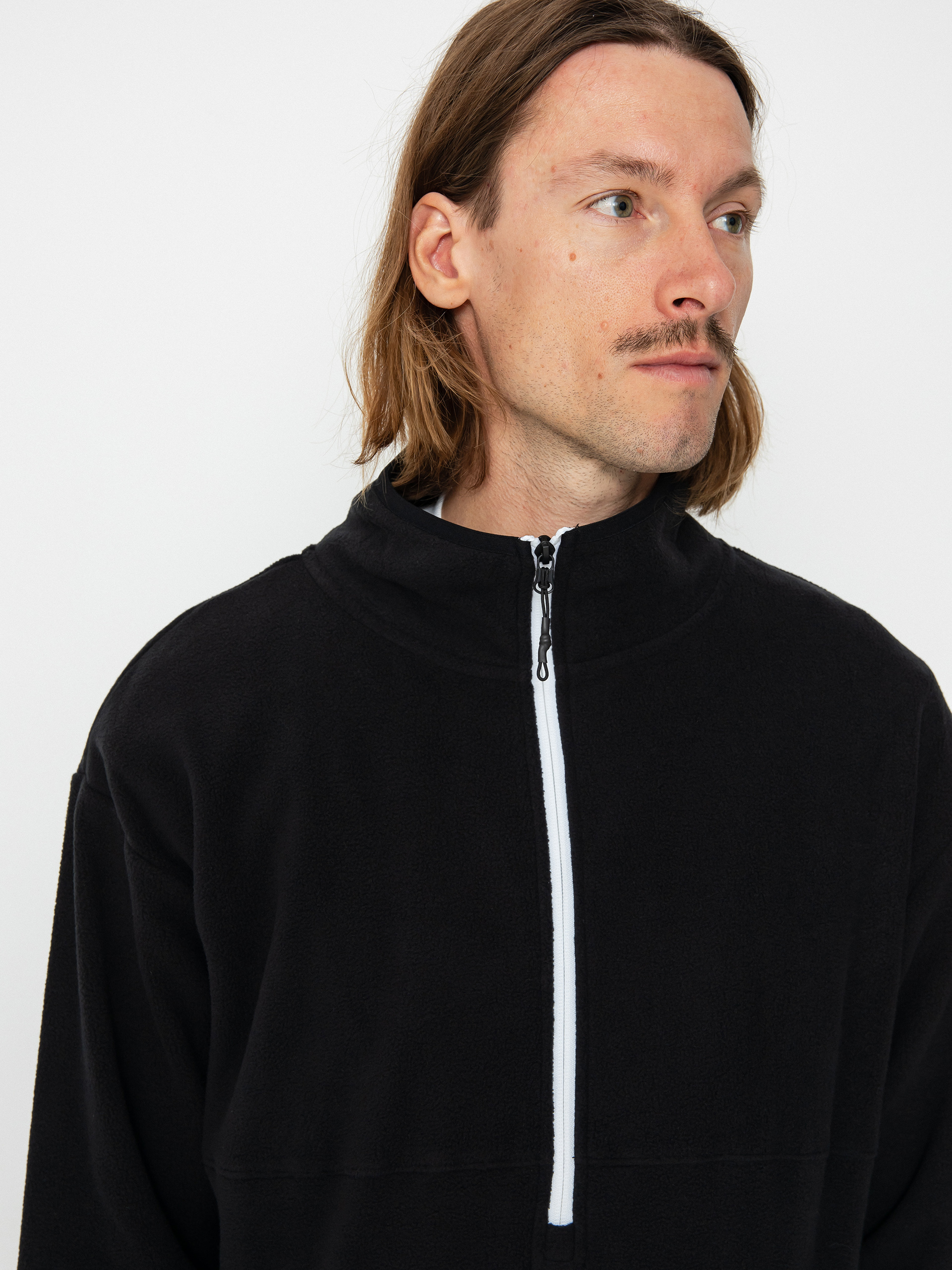 Чоловіча Термосвітшот Volcom Polar Mock 1/2 Zip (black)