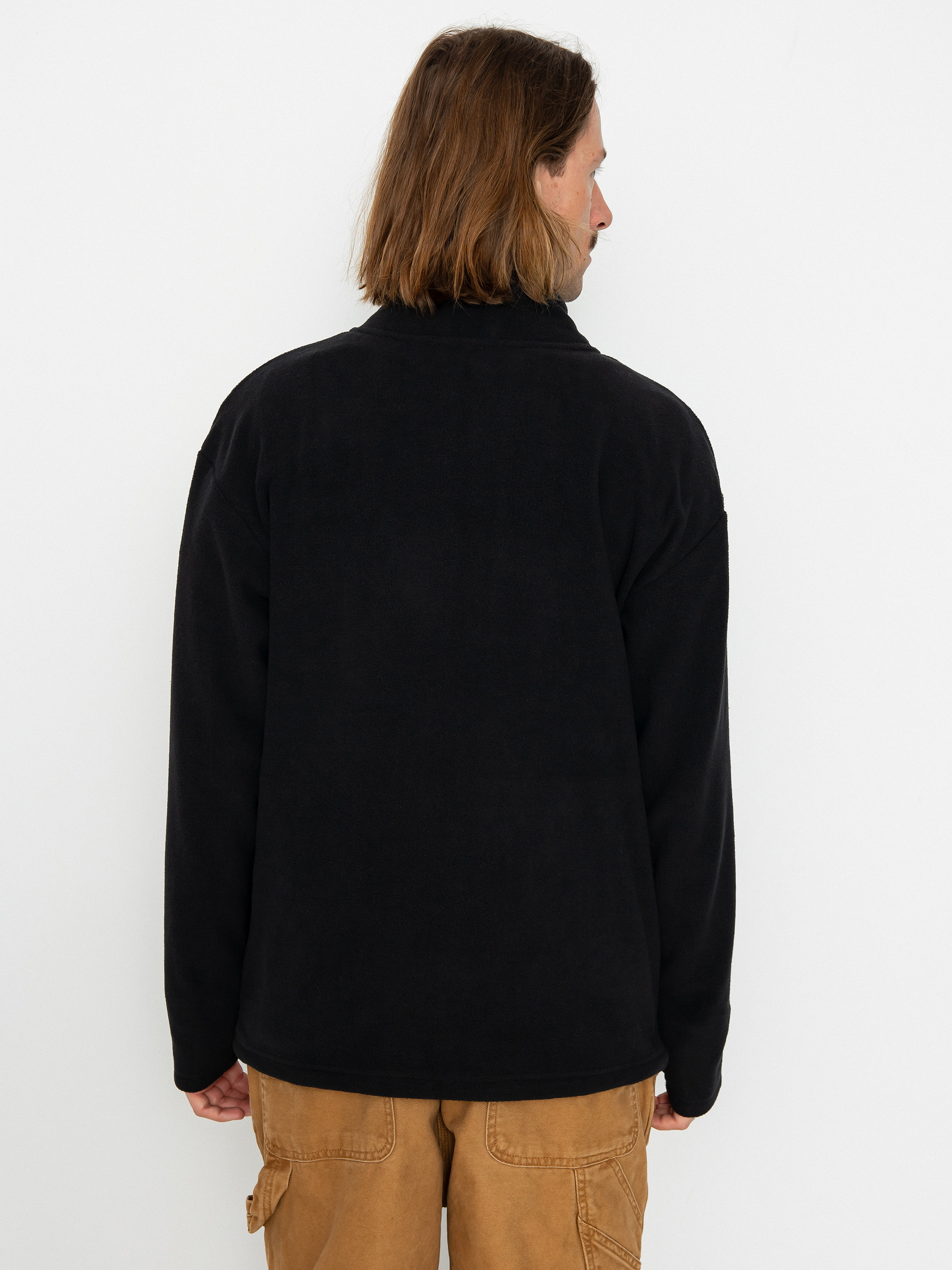 Чоловіча Термосвітшот Volcom Polar Mock 1/2 Zip (black)