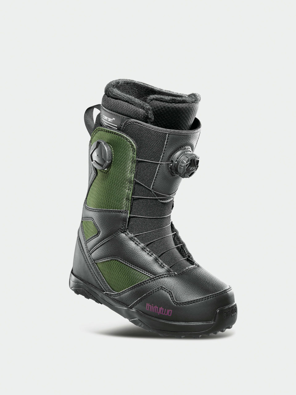 Жіночі Черевики сноубордичні ThirtyTwo Stw Double Boa (black/green)