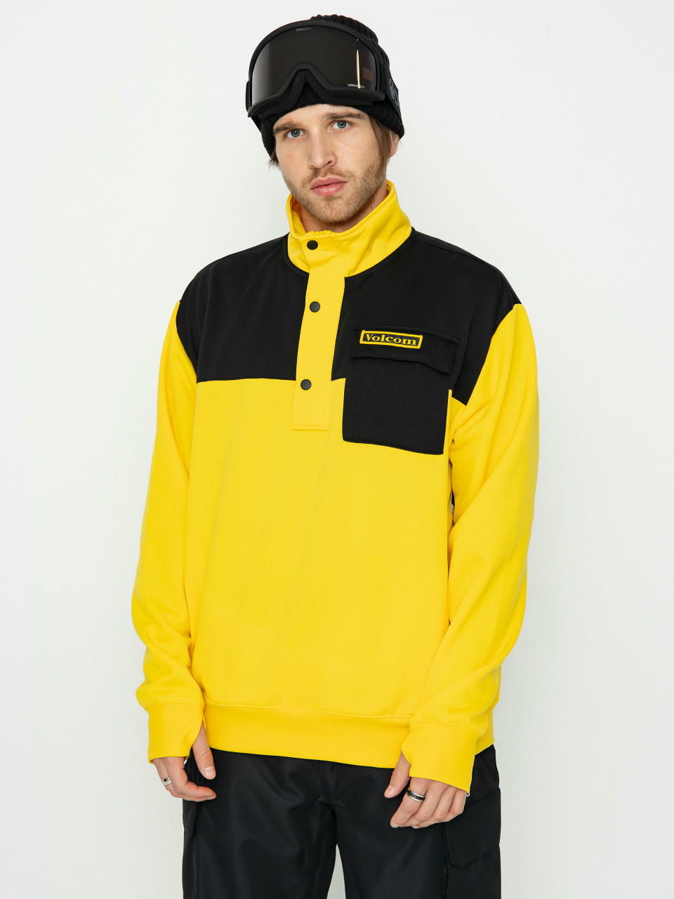 Чоловіча Термосвітшот Volcom She 2 HD (bright yellow)