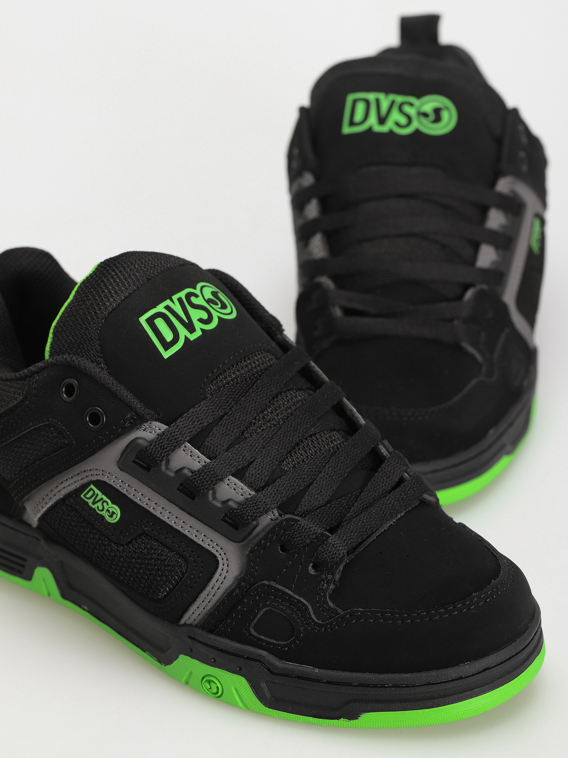 Взуття DVS Comanche (black charcoal lime nubuck)