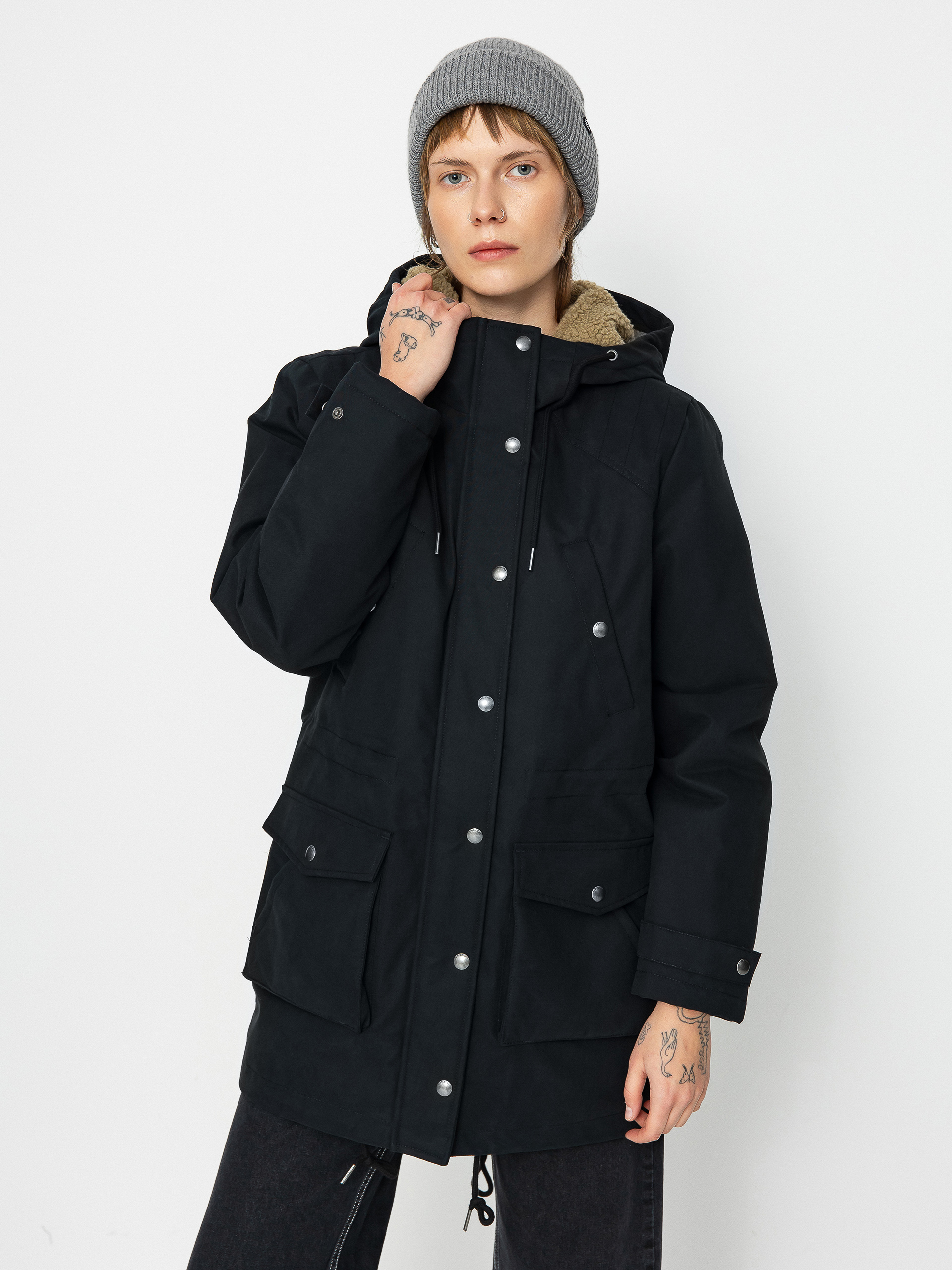 Куртка Volcom Walk On By 5K Parka Wmn (black)