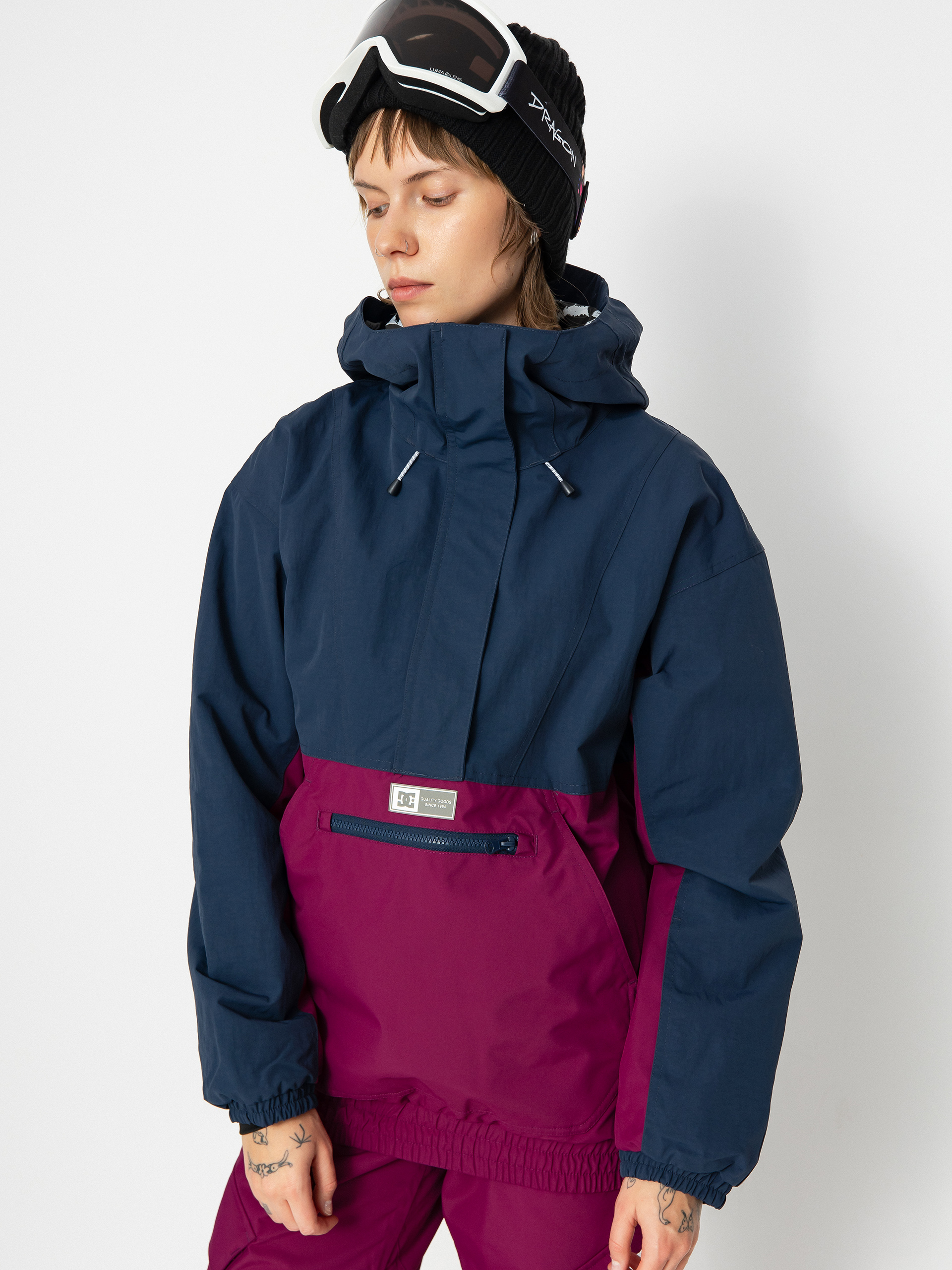 Жіноча Куртка для сноуборду DC Chalet (dress blues)