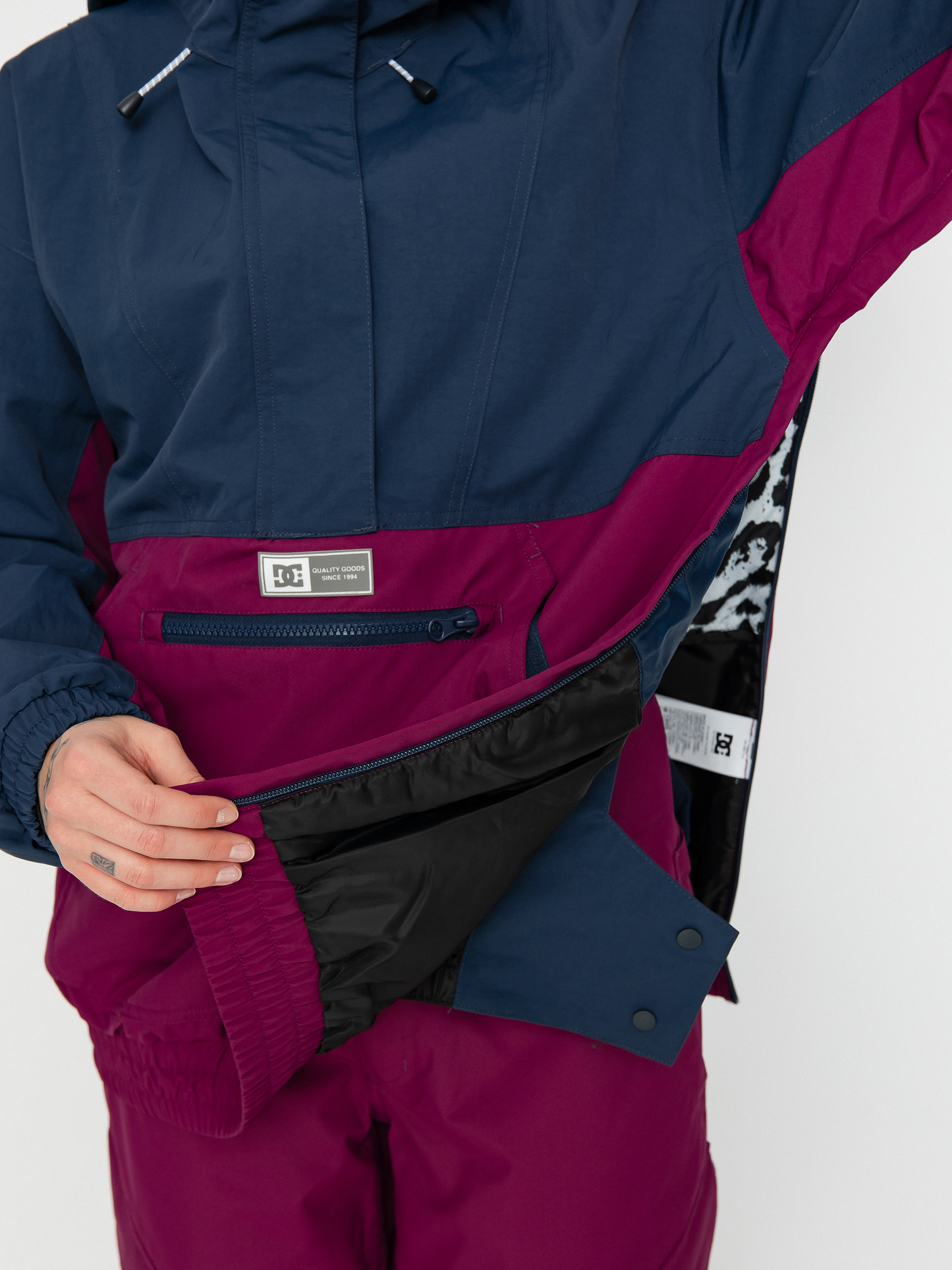 Жіноча Куртка для сноуборду DC Chalet (dress blues)